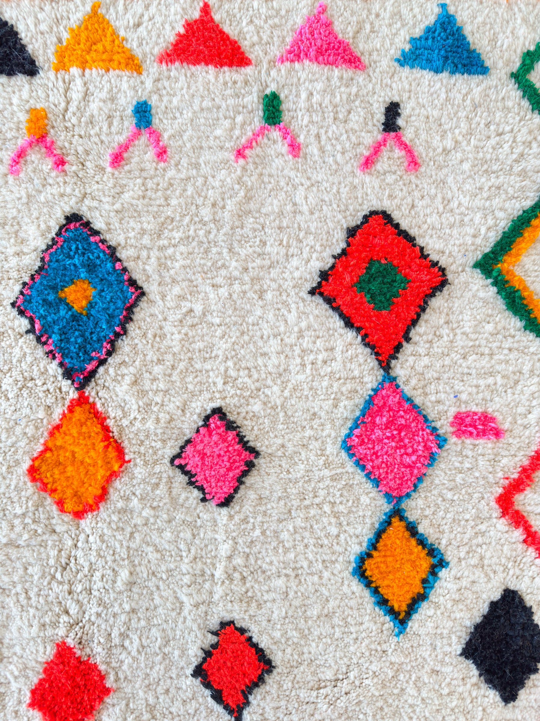 Bunter Berberteppich – Nr. 744