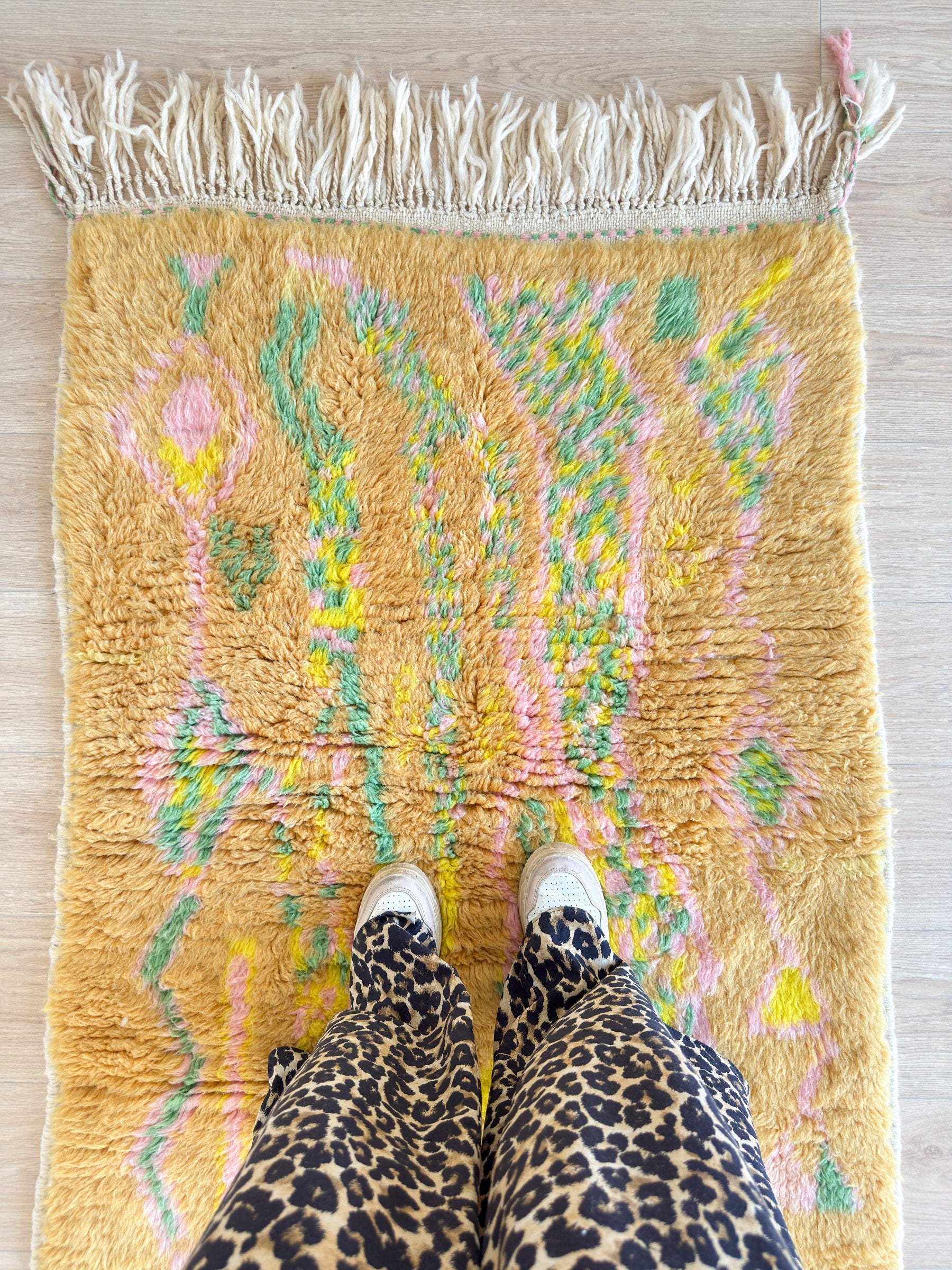 Tapis berbère coloré 96 x 167 cm - n°2332