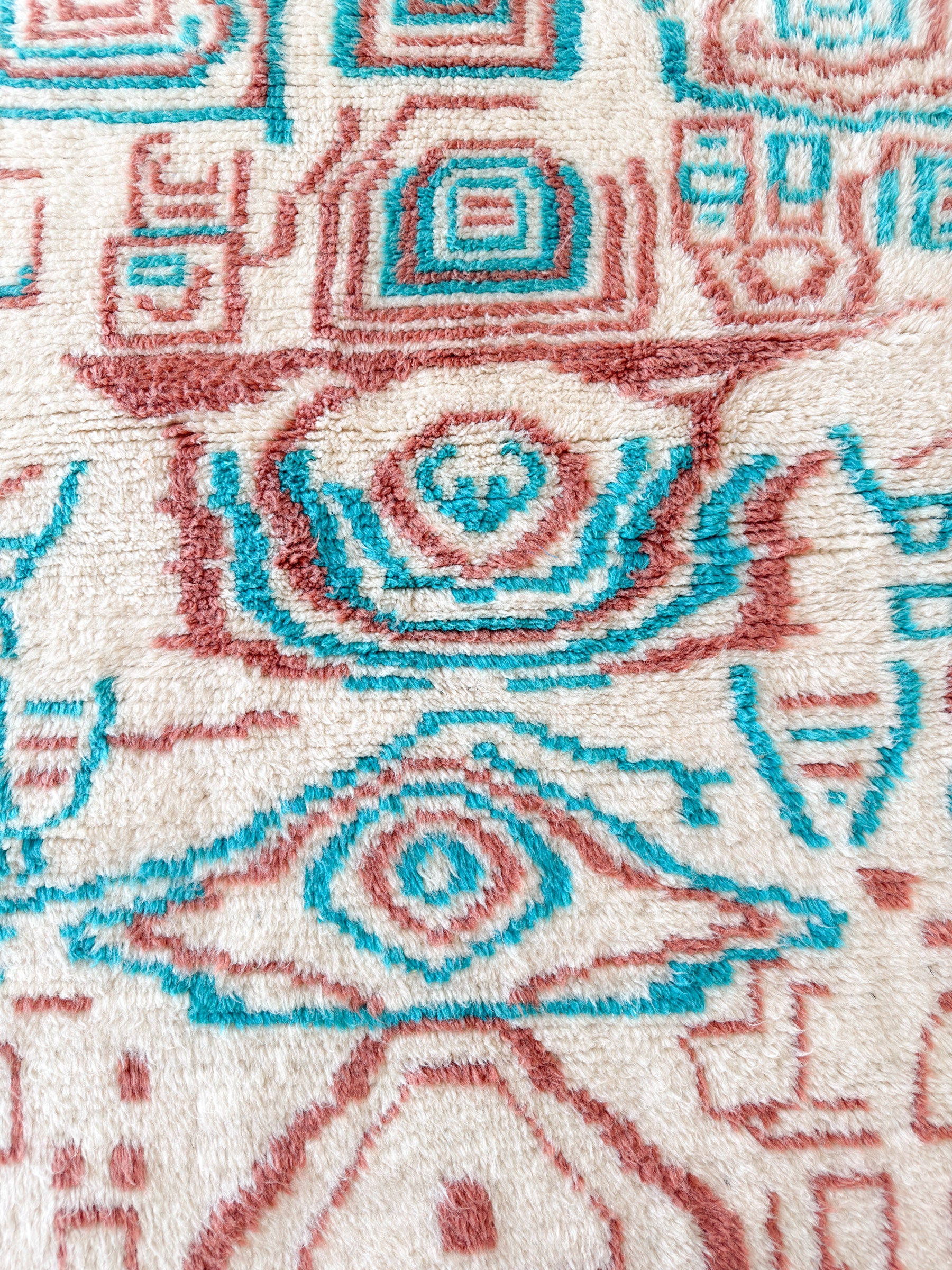 Tapis berbère coloré 99 x 165 cm - n°2294