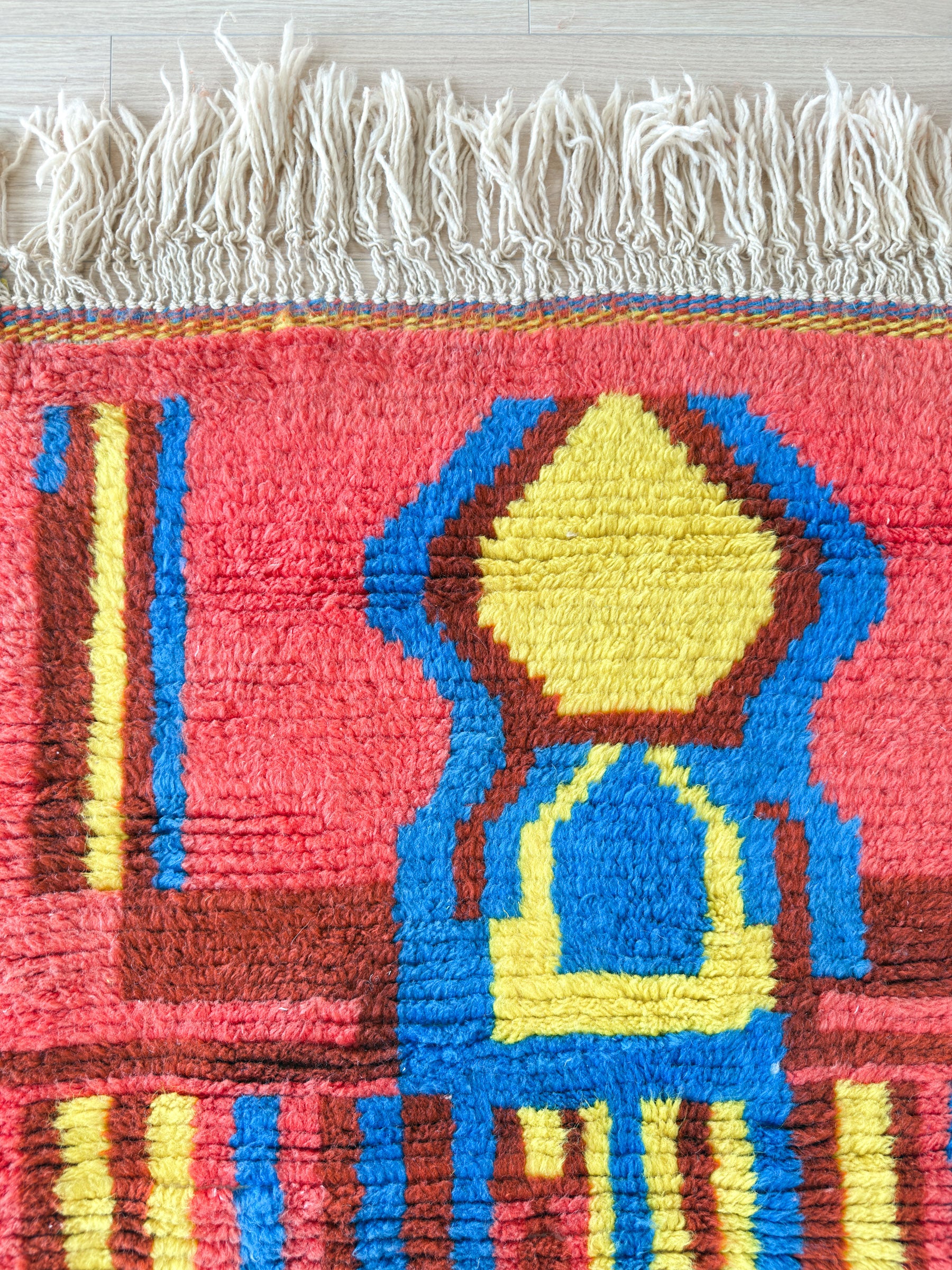 Colorful Berber rug 103 x 164 cm - n°2329
