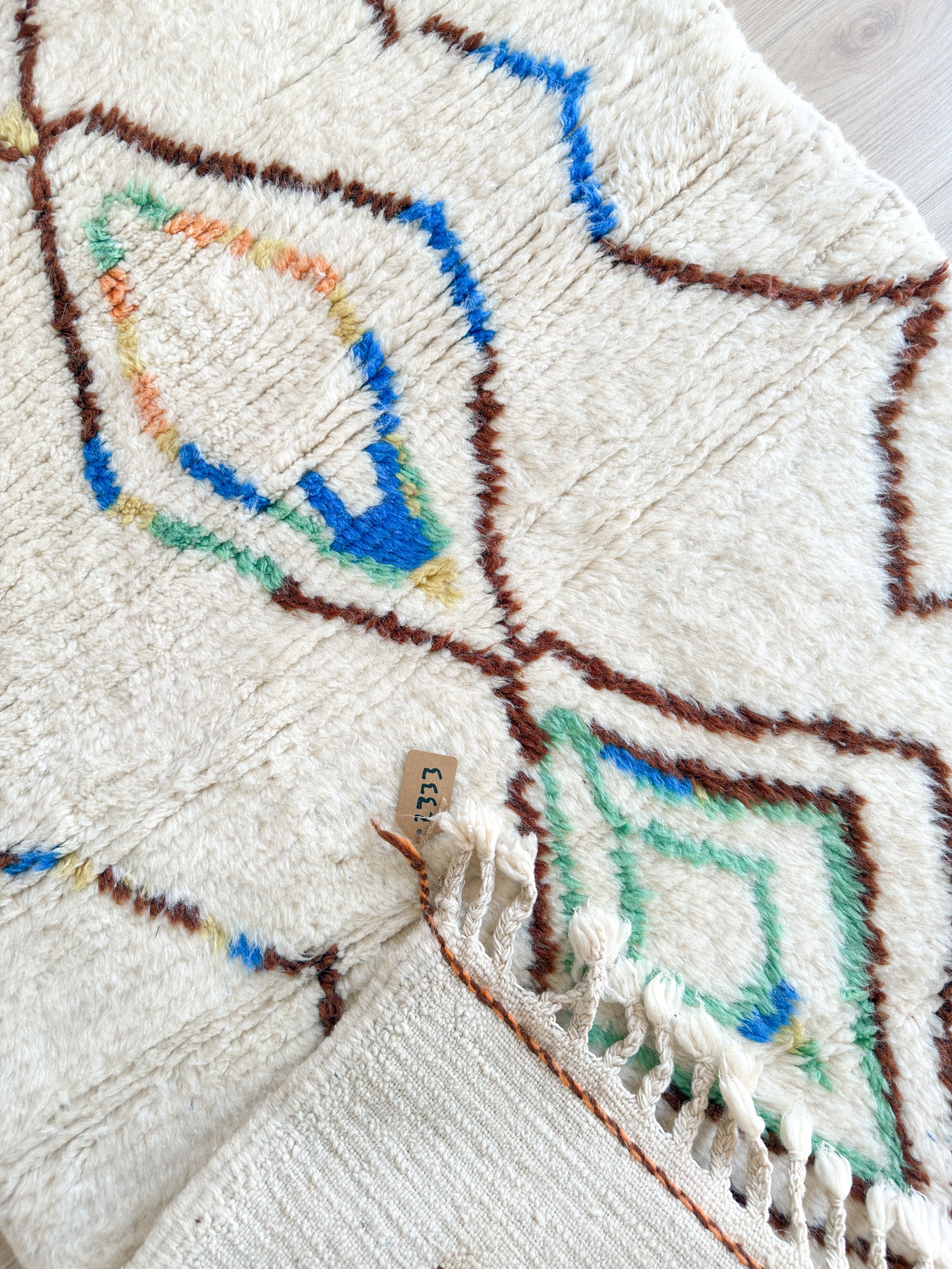 Colorful Berber rug 105 x 168 cm - n°2333