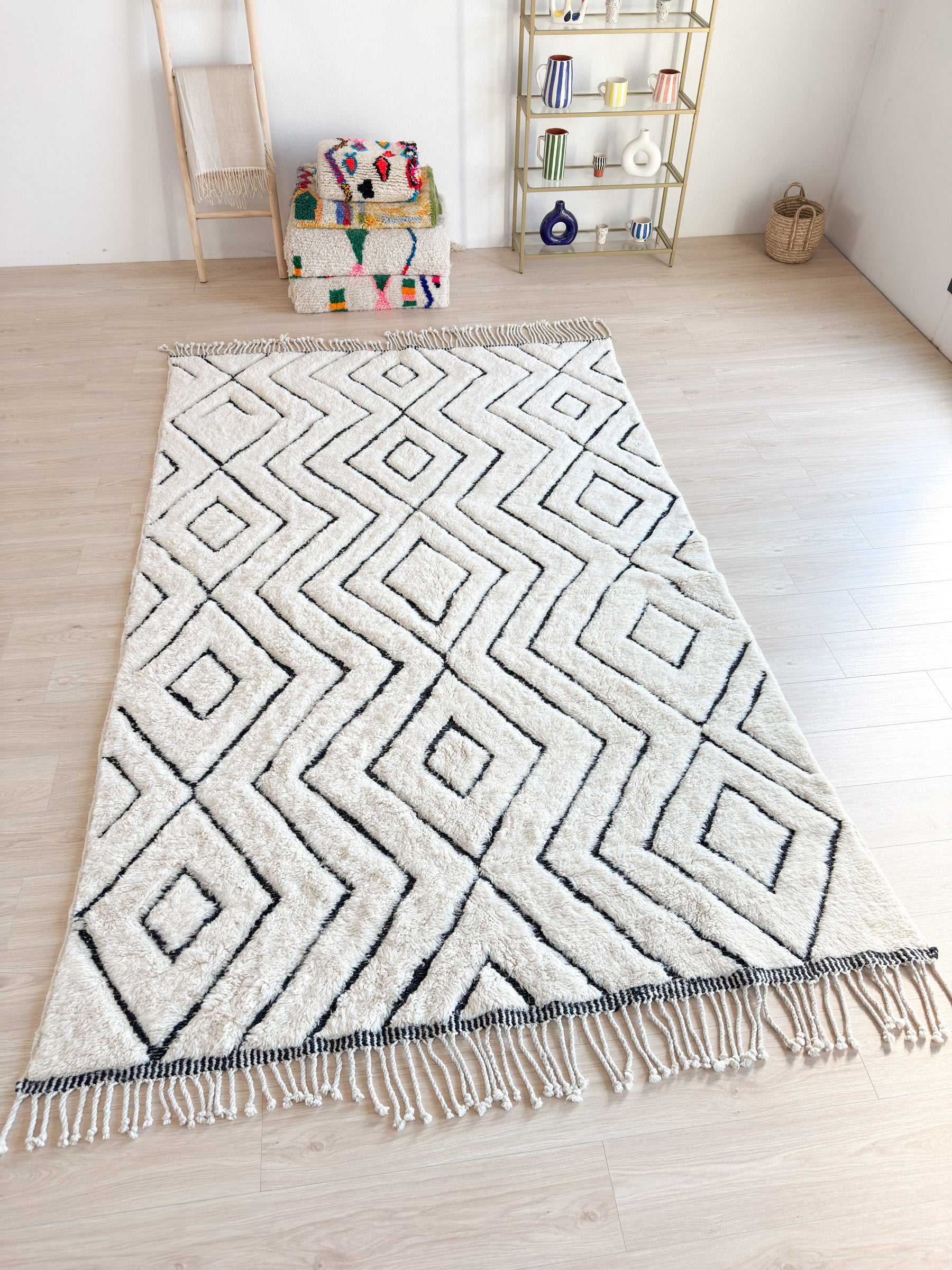 Beni Ouarain Teppich 199 x 342 cm – Nr. 2368