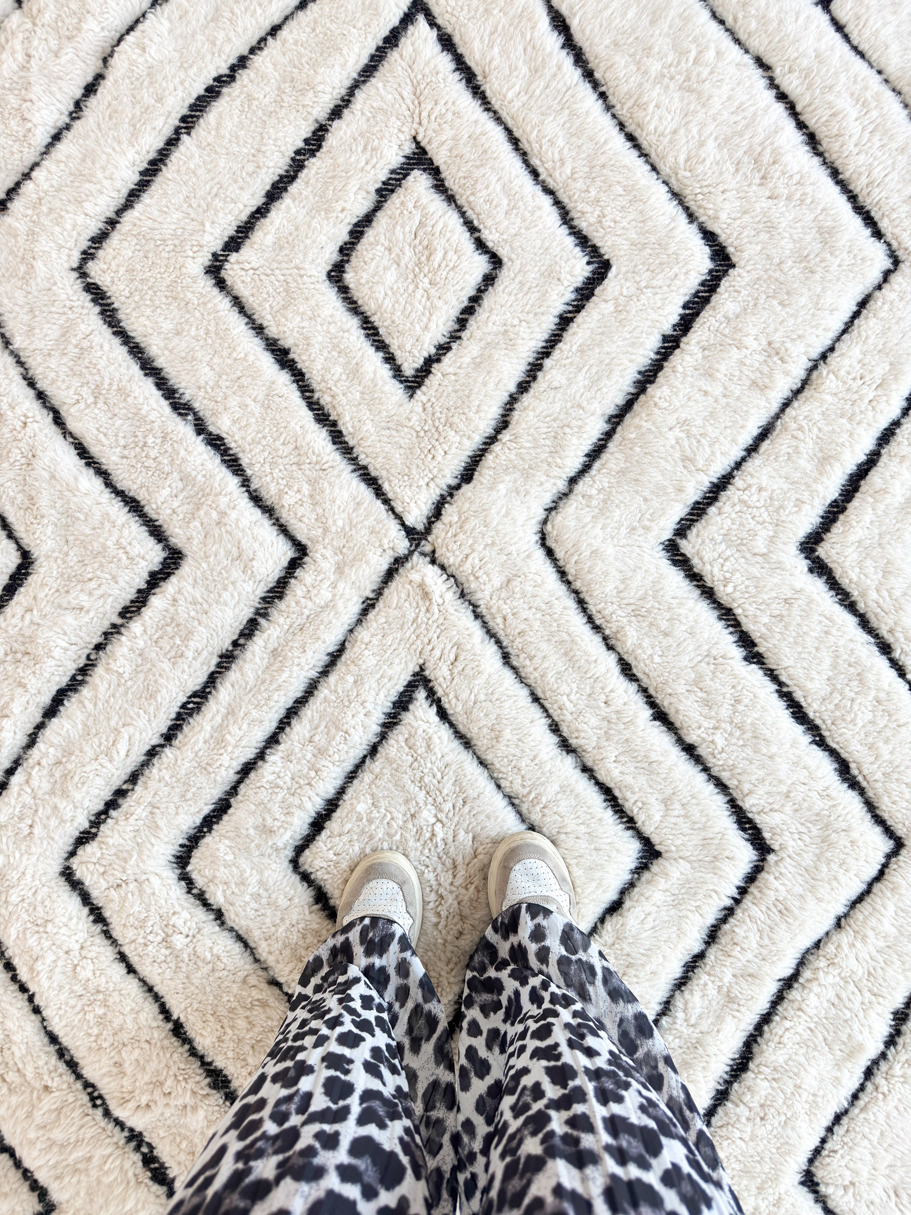 Beni Ouarain Teppich 199 x 342 cm – Nr. 2368