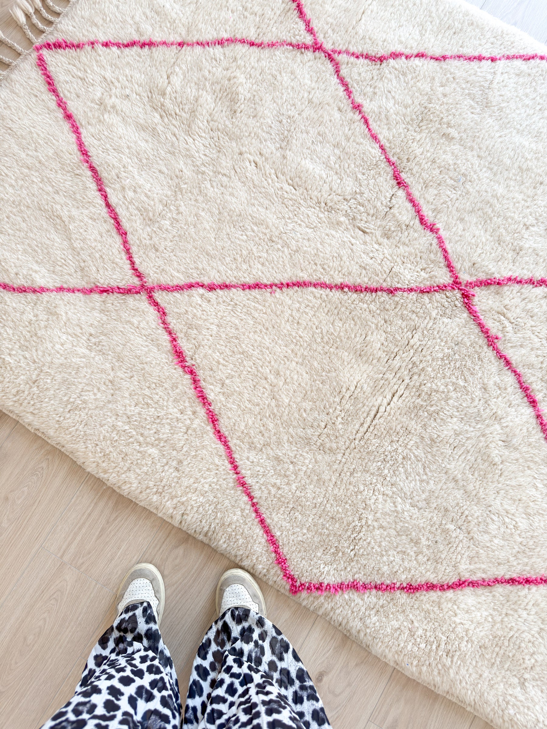 Bunter Berberteppich 149 x 263 cm - Nr. 2311