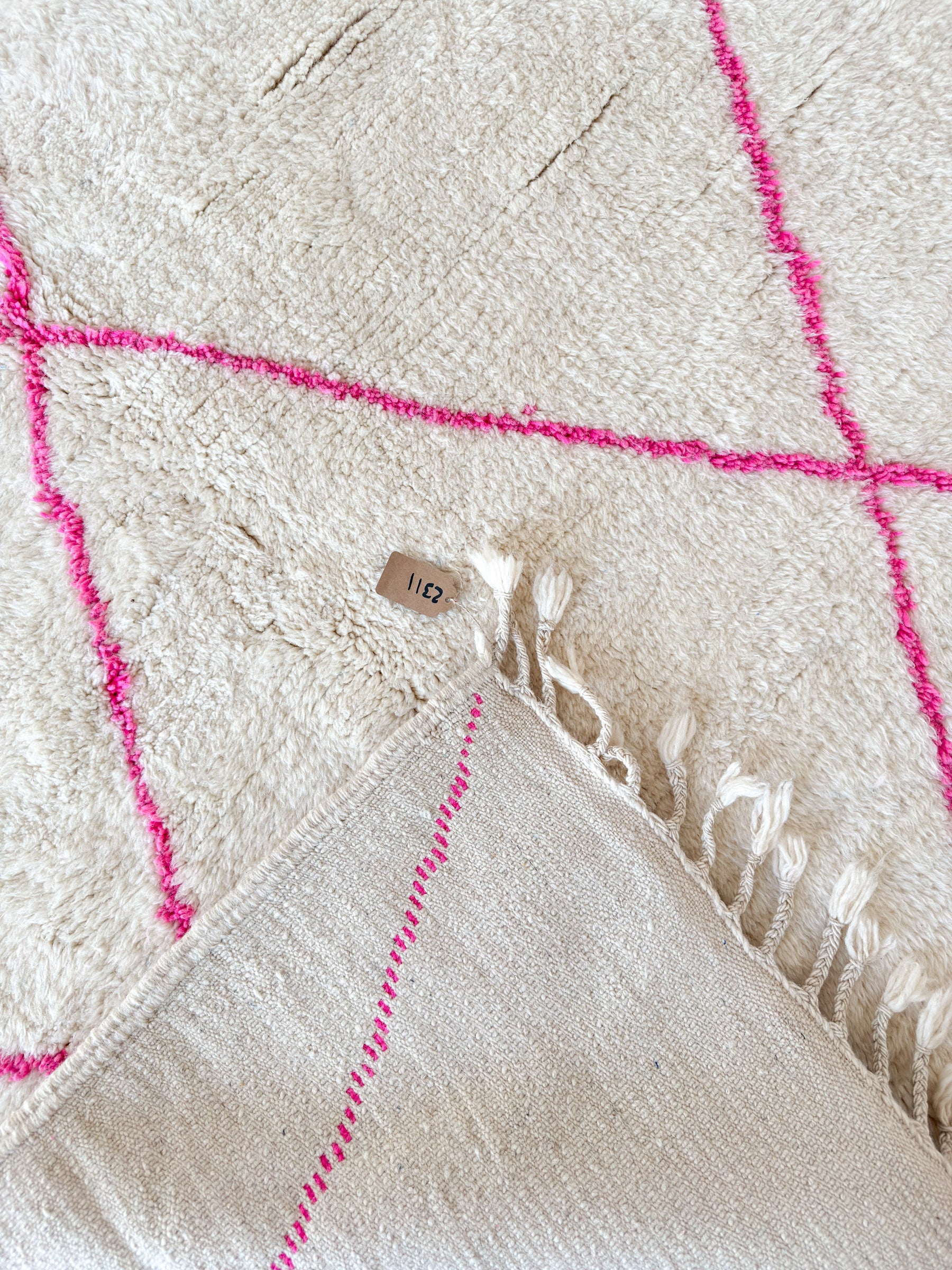 Colorful Berber rug 149 x 263 cm - n°2311