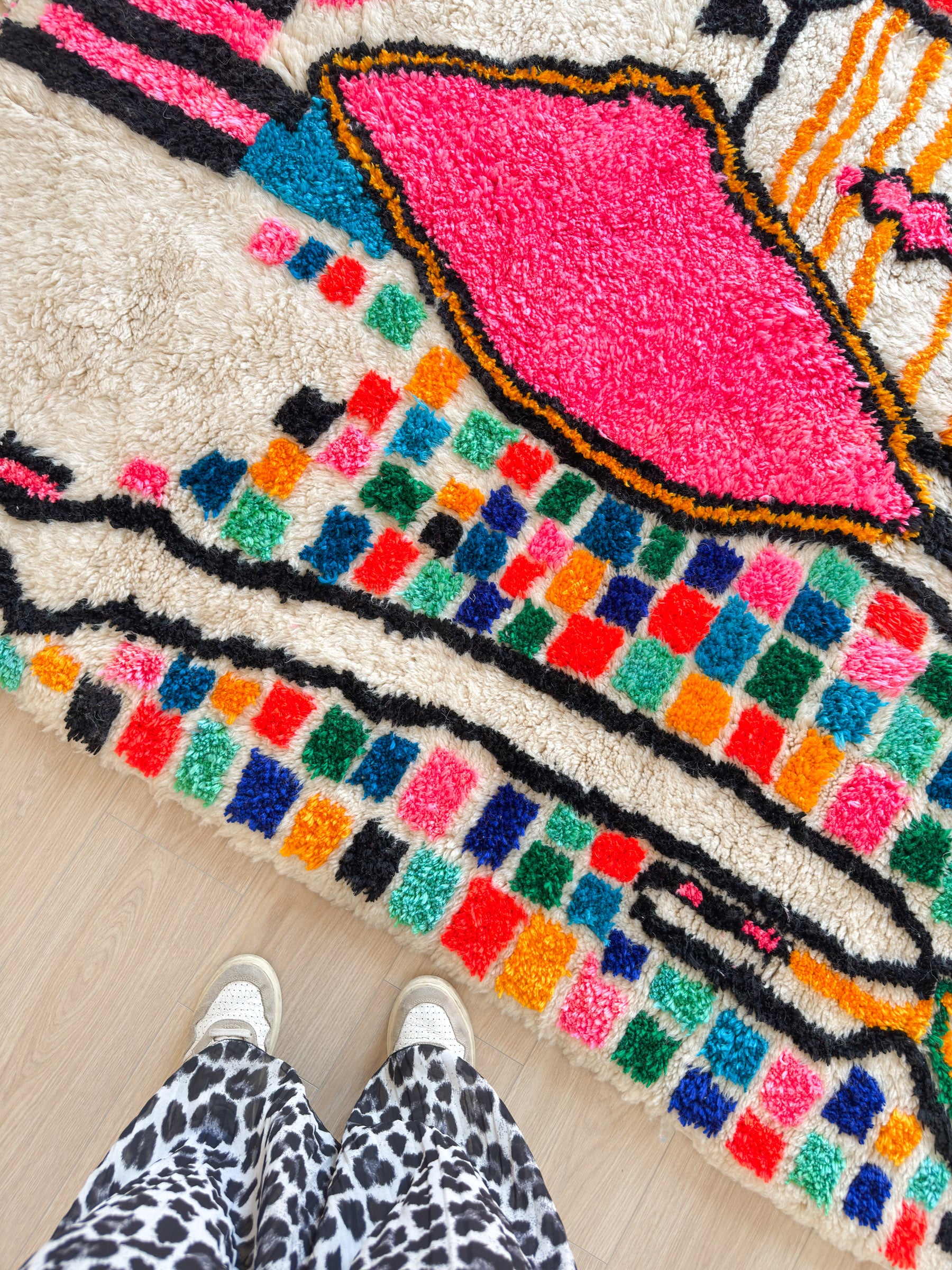 Tapis berbère coloré 177 x 283 cm - n°2310