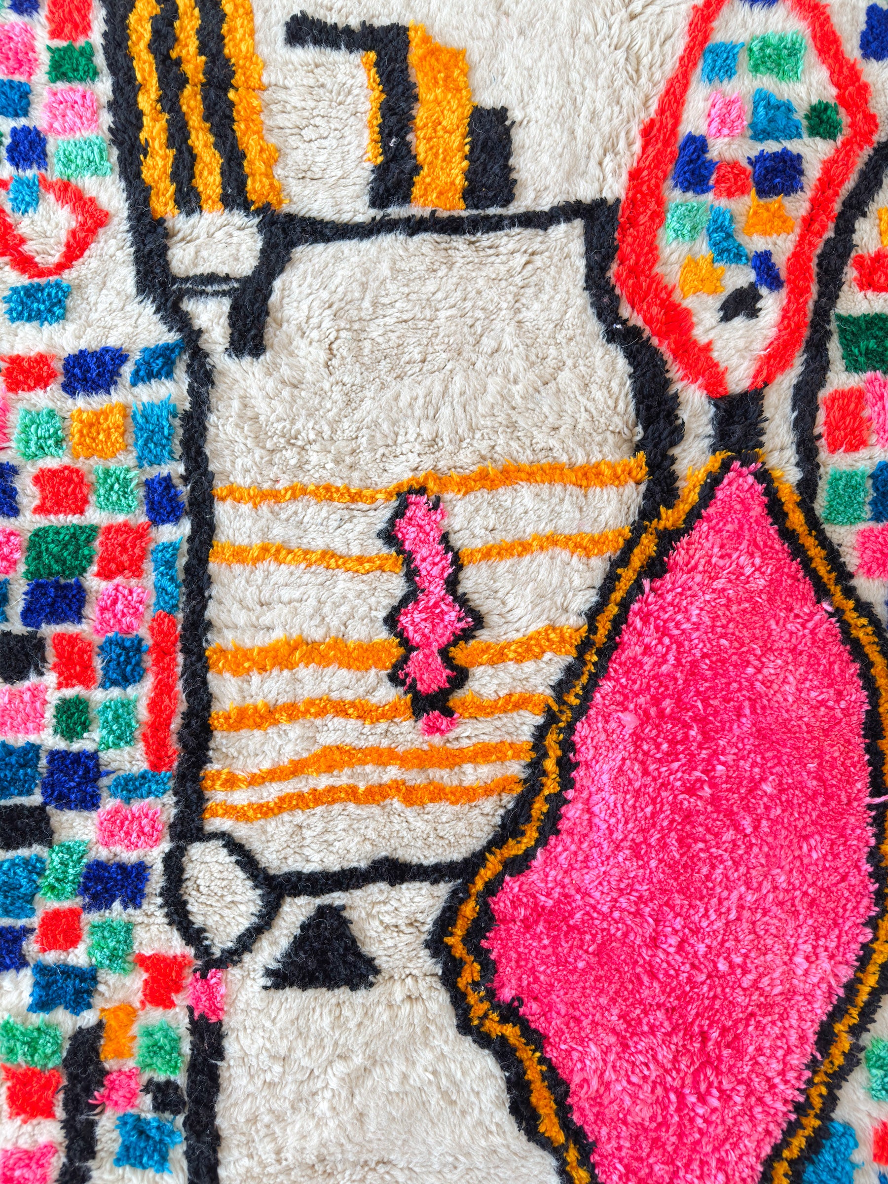 Tapis berbère coloré 177 x 283 cm - n°2310