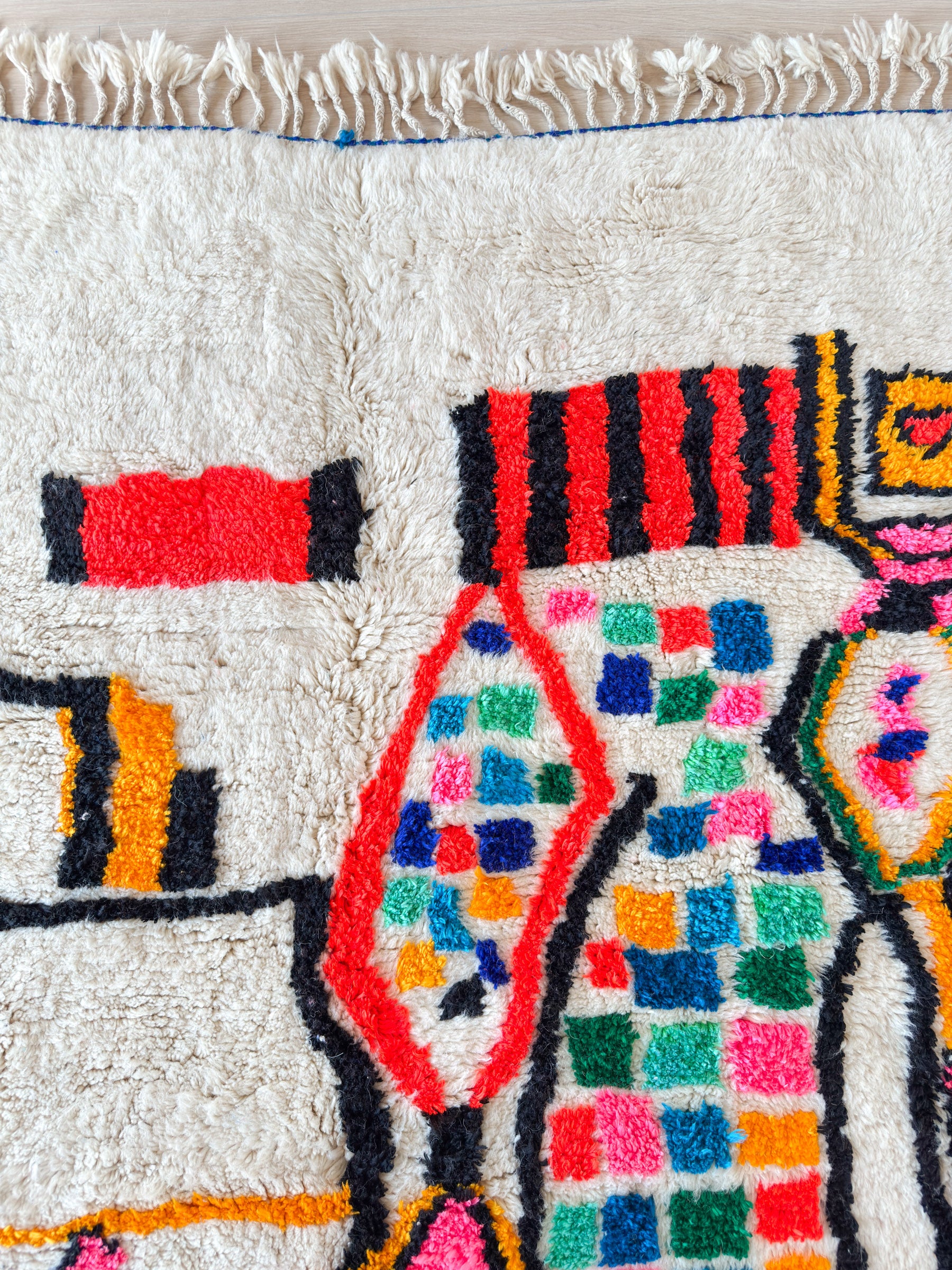 Tapis berbère coloré 177 x 283 cm - n°2310