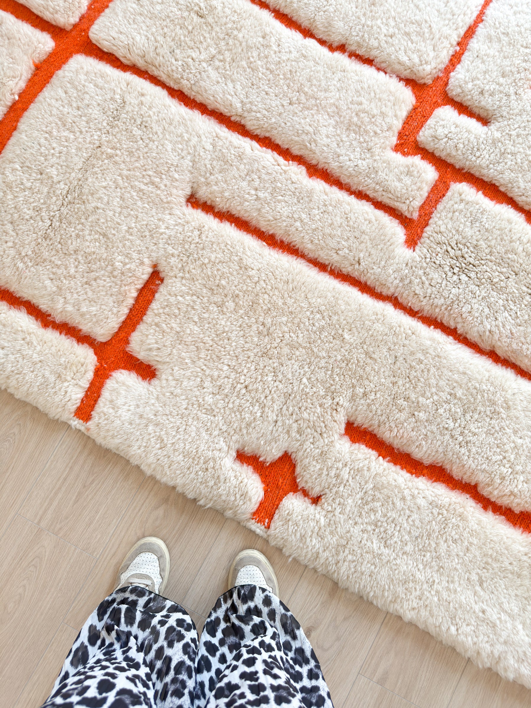 Tapis berbère coloré 151 x 281 cm - n°2278