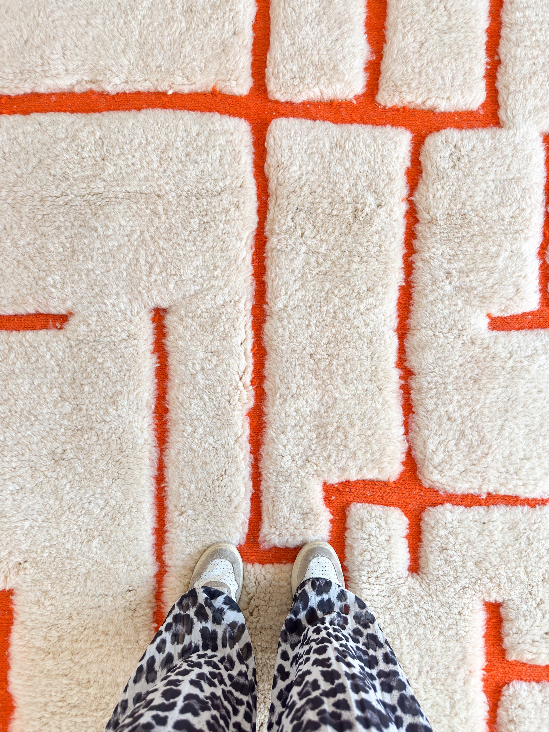 Tapis berbère coloré 151 x 281 cm - n°2278