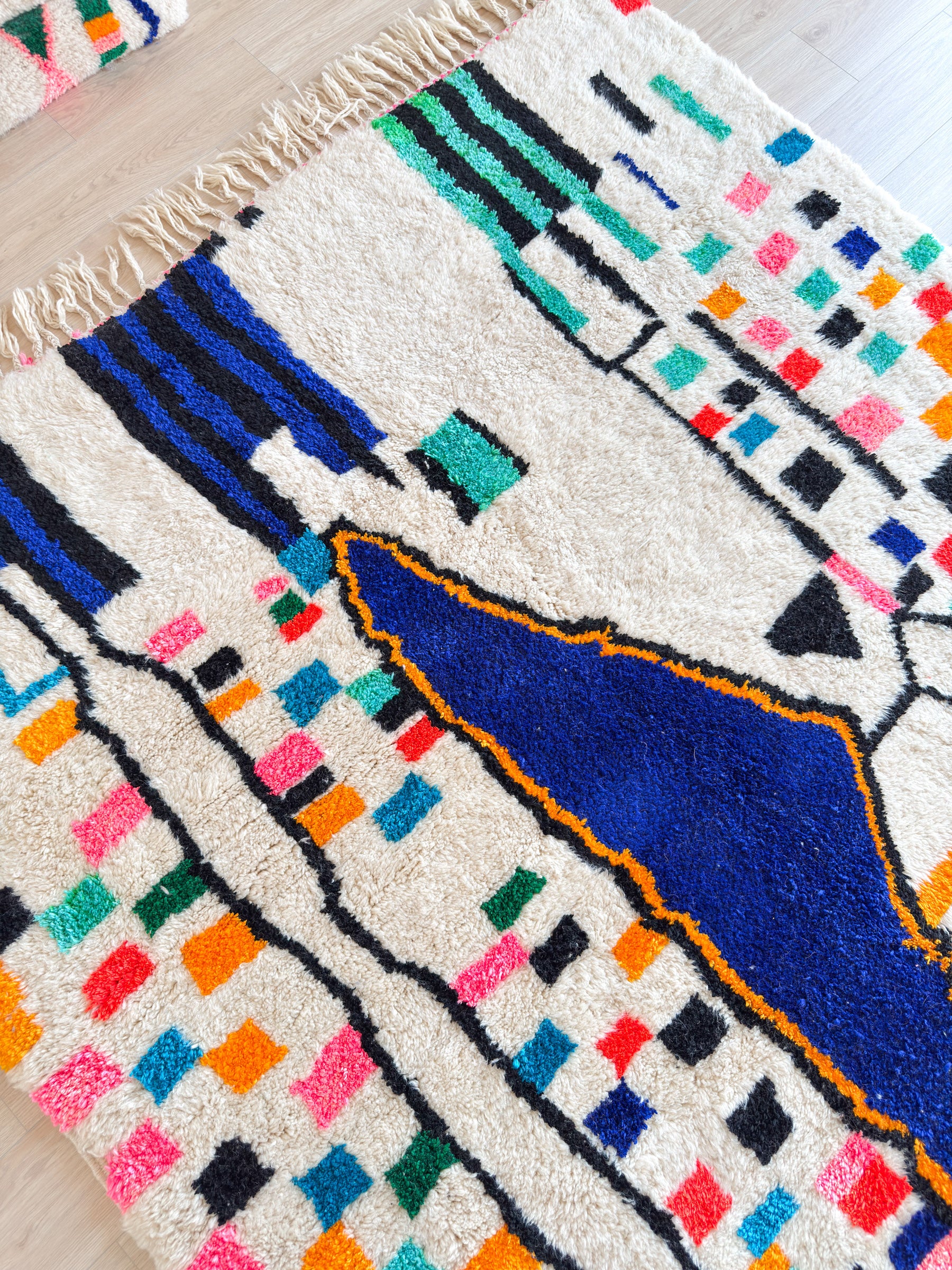 Colorful Berber carpet - n°1307