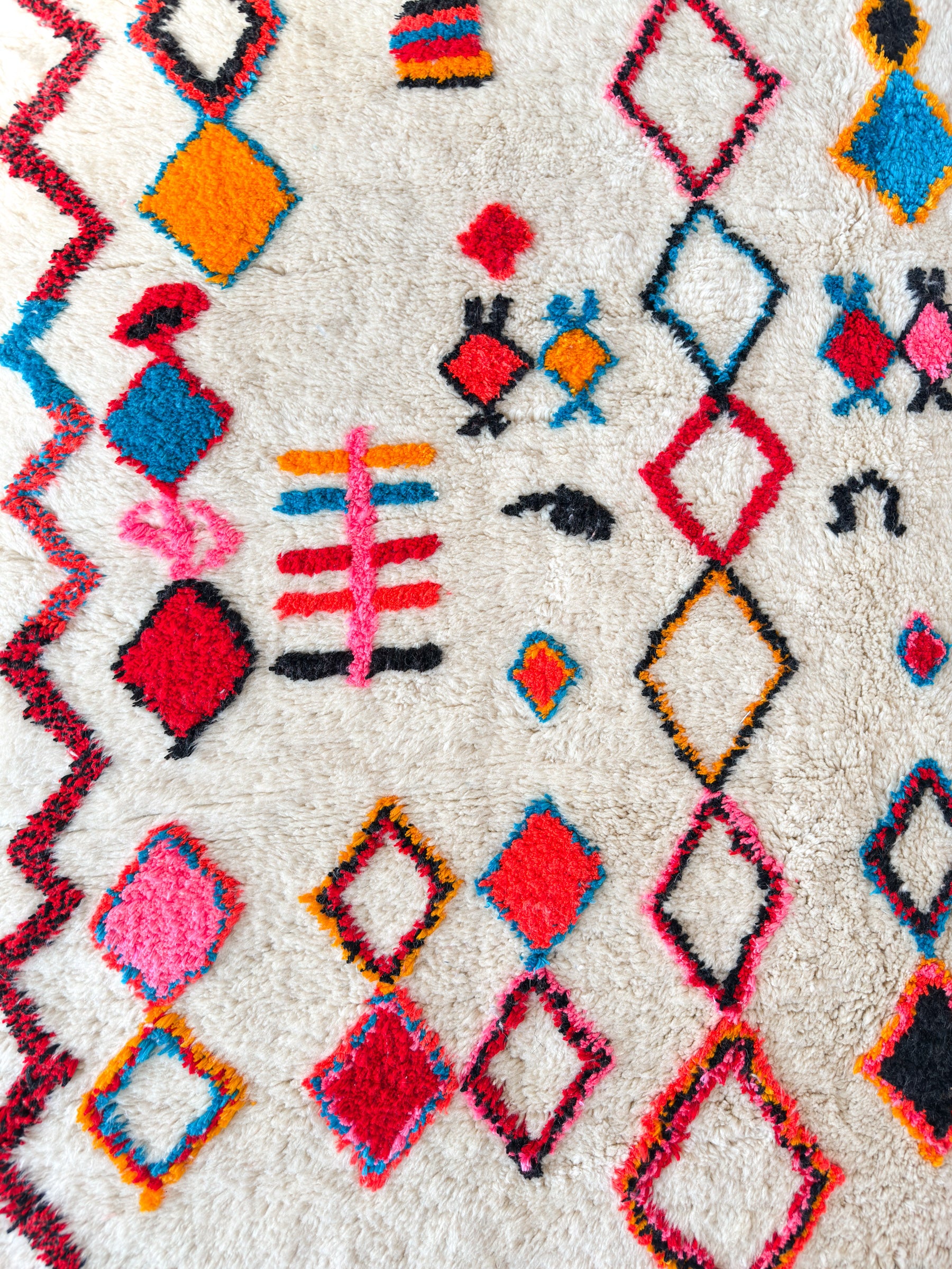 Tapis berbère coloré 207 x 334 cm - n°2276