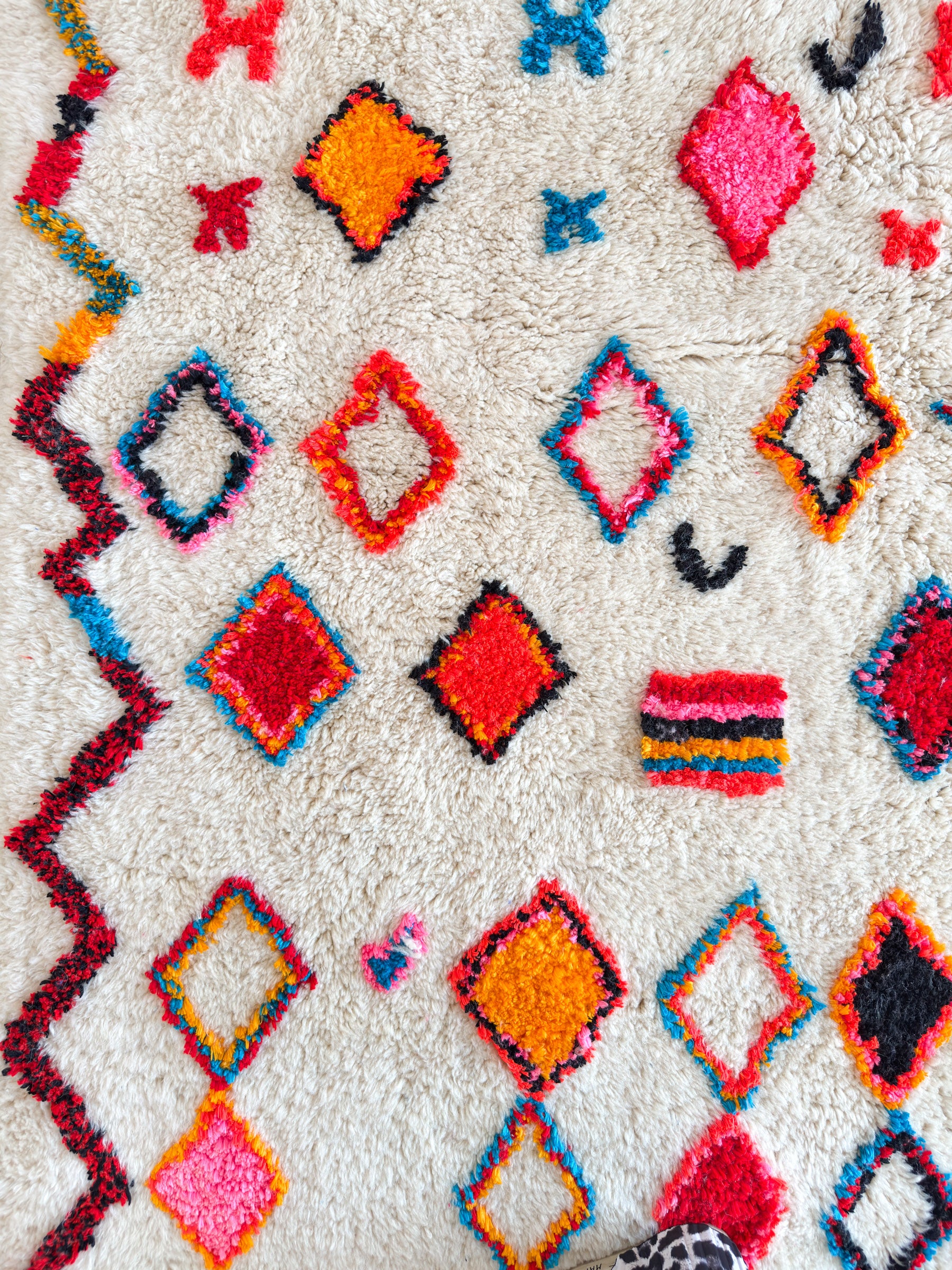 Colorful Berber rug 207 x 334 cm - n°2276