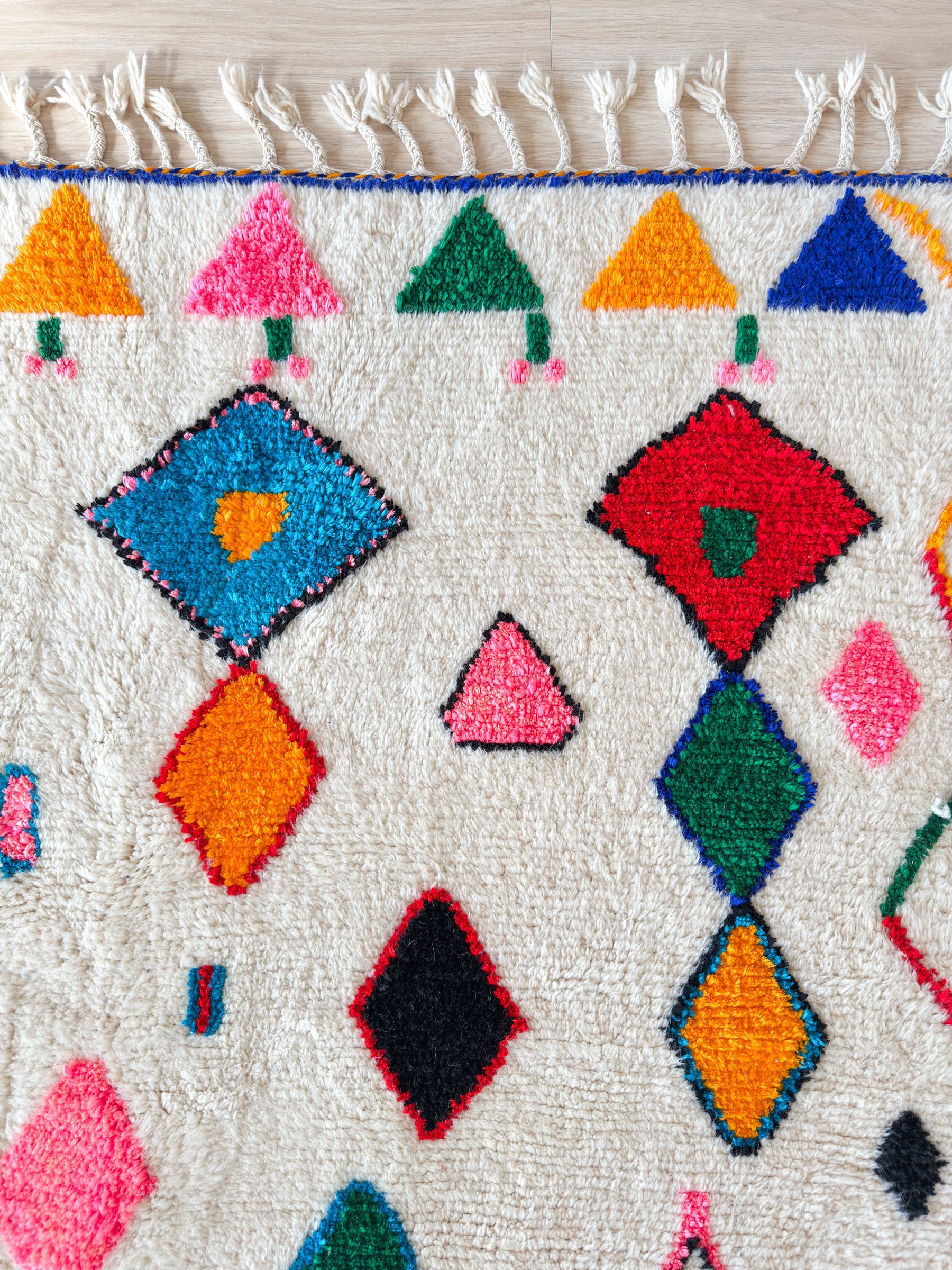 Colorful Berber rug 194 x 331 cm - n°2283