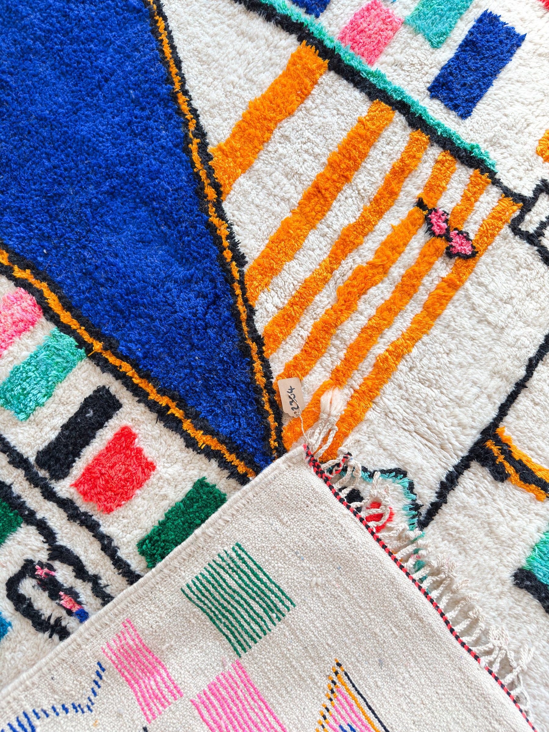 Bunter Berberteppich 213 x 331 cm - Nr. 2304