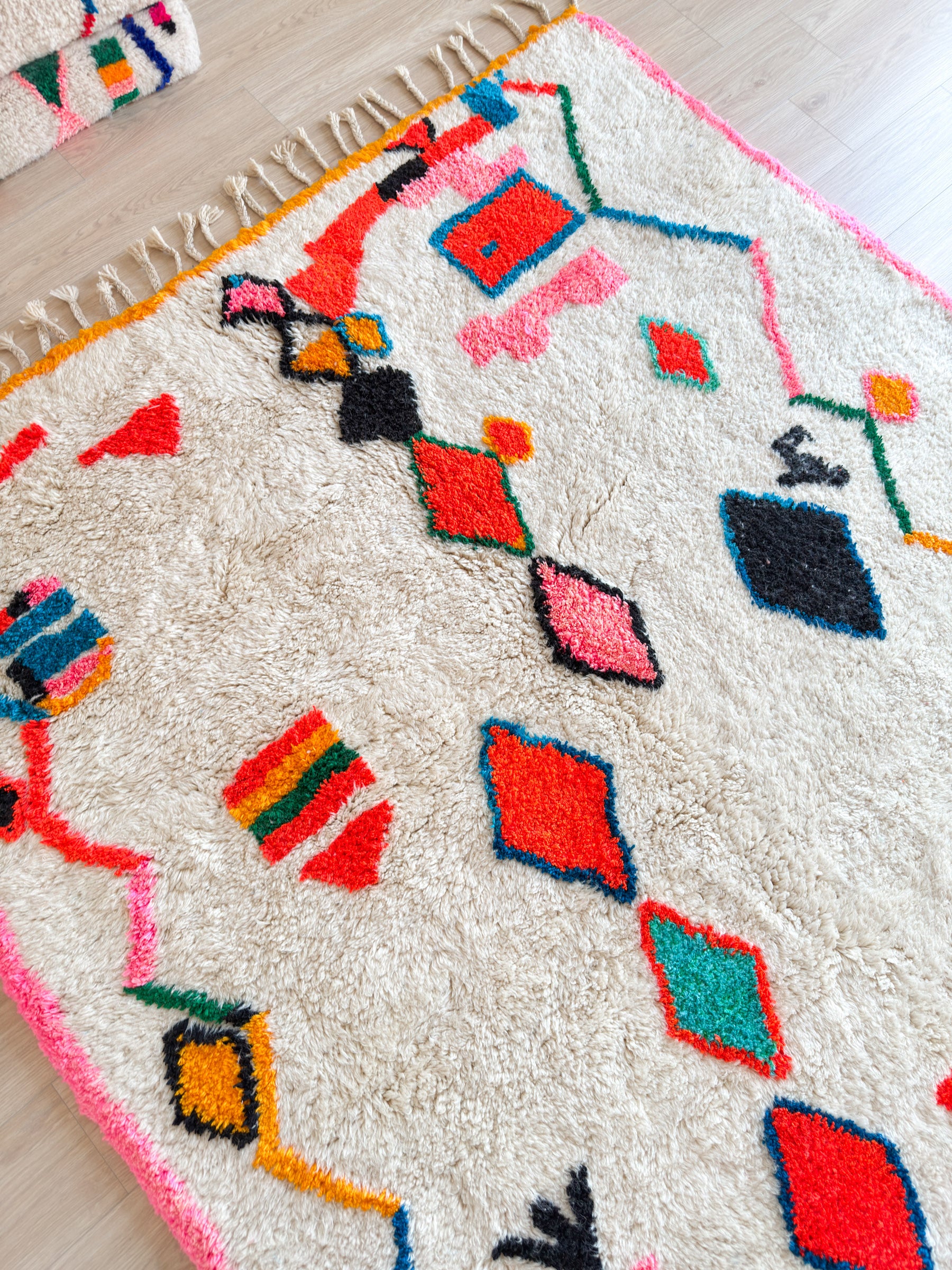 Colorful Berber rug 209 x 339 cm - n°2274
