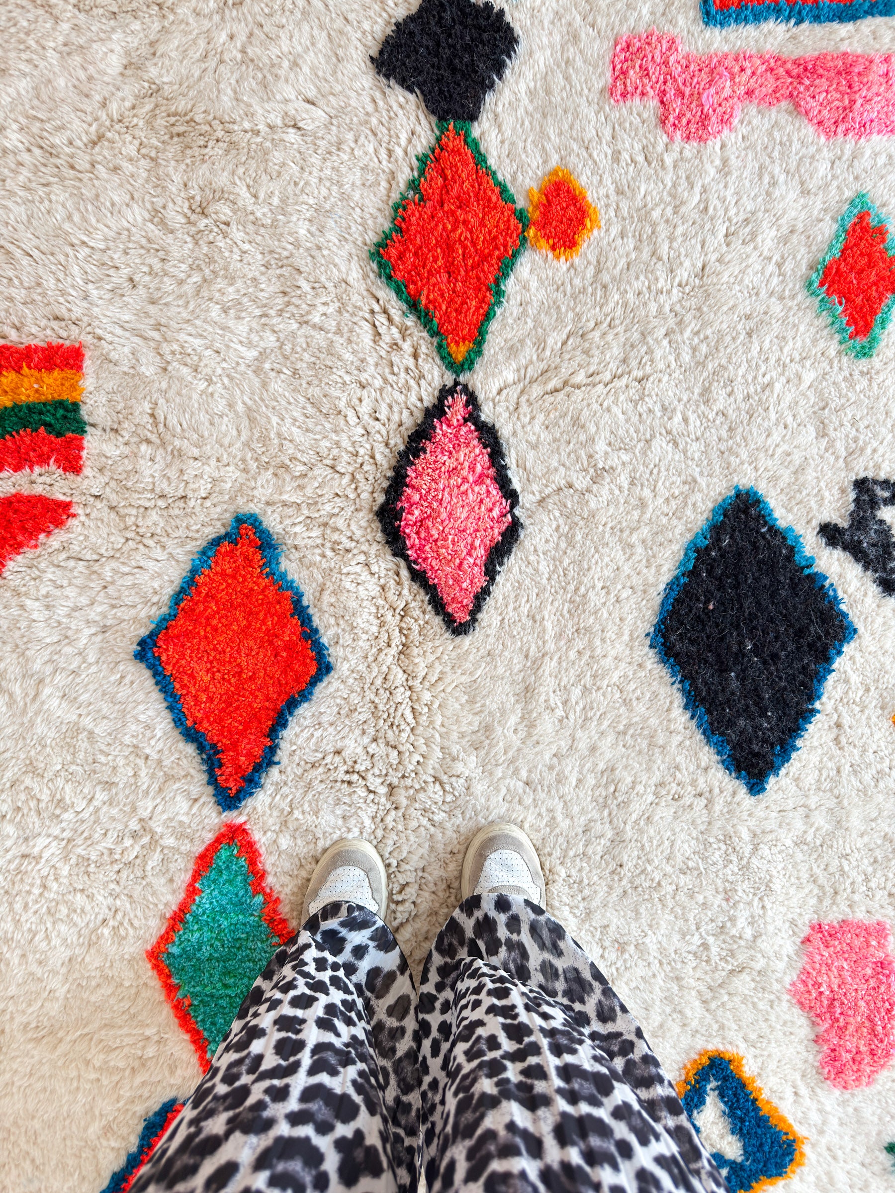 Colorful Berber rug 209 x 339 cm - n°2274