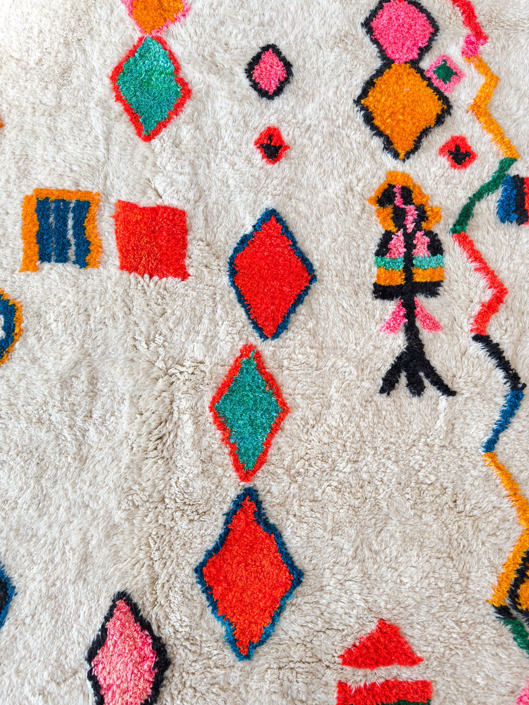 Colorful Berber rug 209 x 339 cm - n°2274