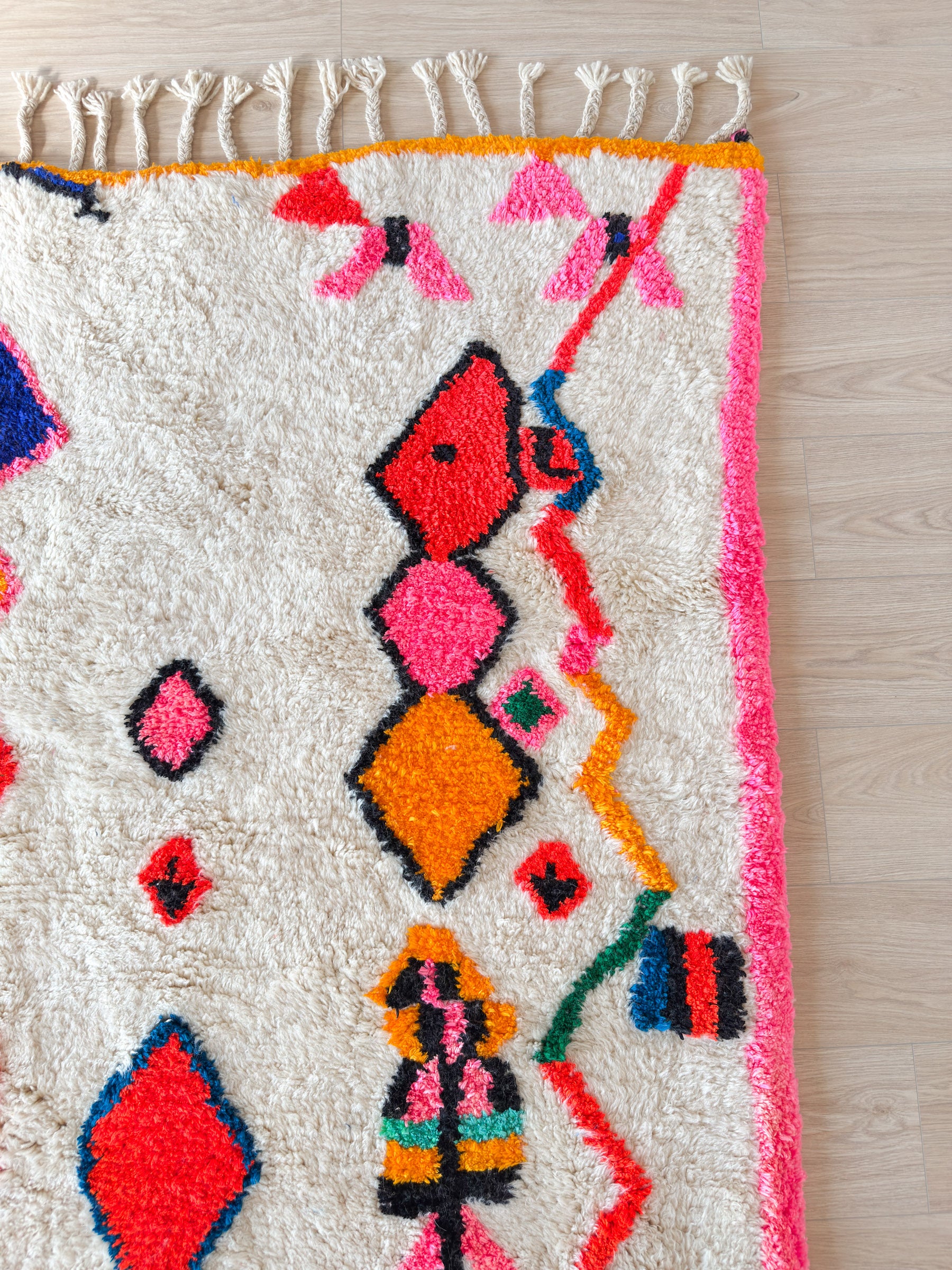Colorful Berber rug 209 x 339 cm - n°2274