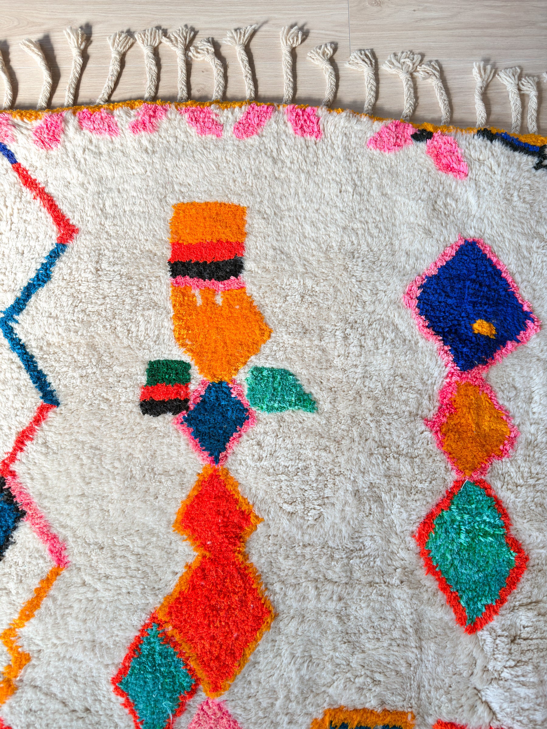 Colorful Berber rug 209 x 339 cm - n°2274