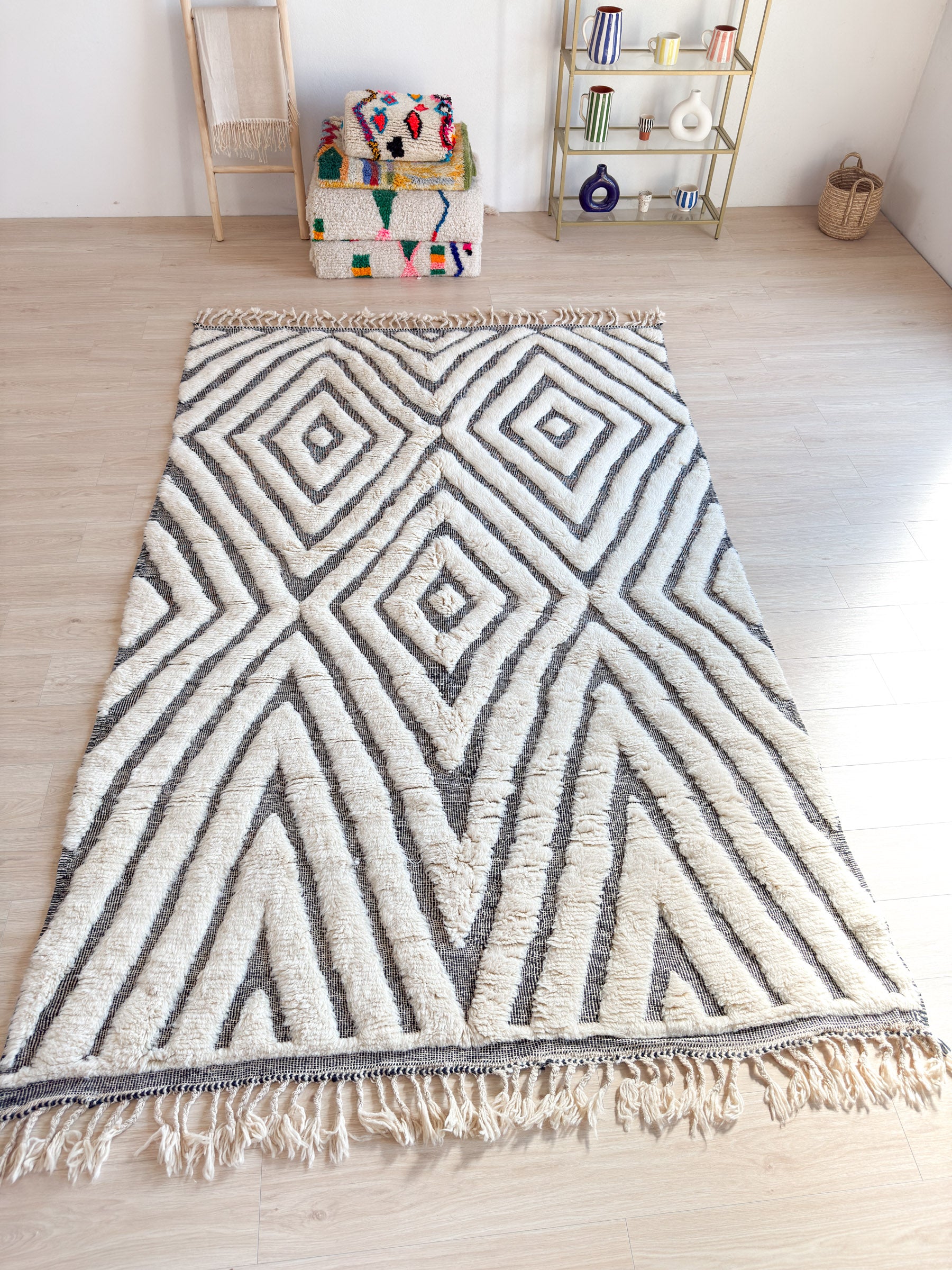 Beni Ouarain Teppich 194 x 330 cm – Nr. 2270