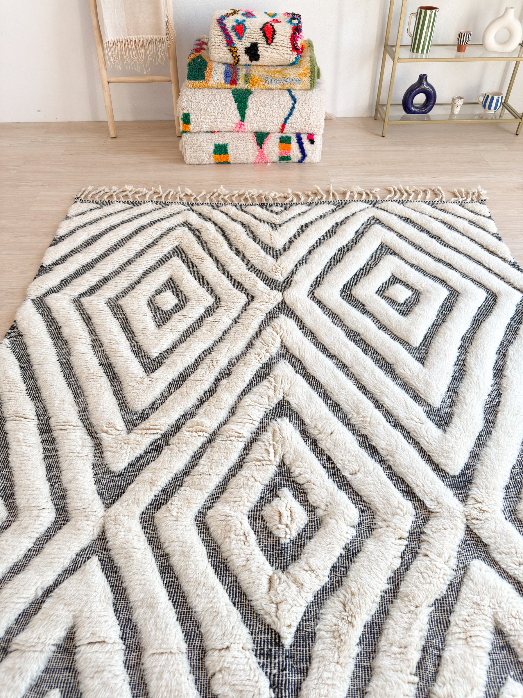 Beni Ouarain Teppich 194 x 330 cm – Nr. 2270