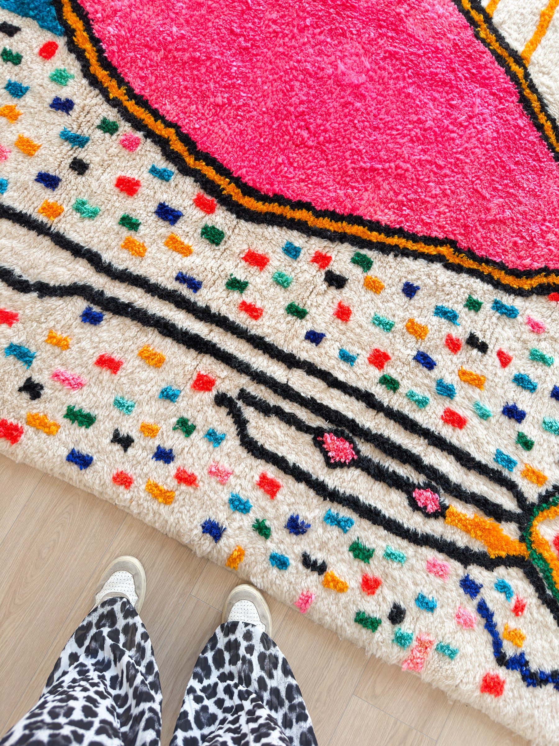 Colorful Berber rug 258 x 356 cm - n°2290