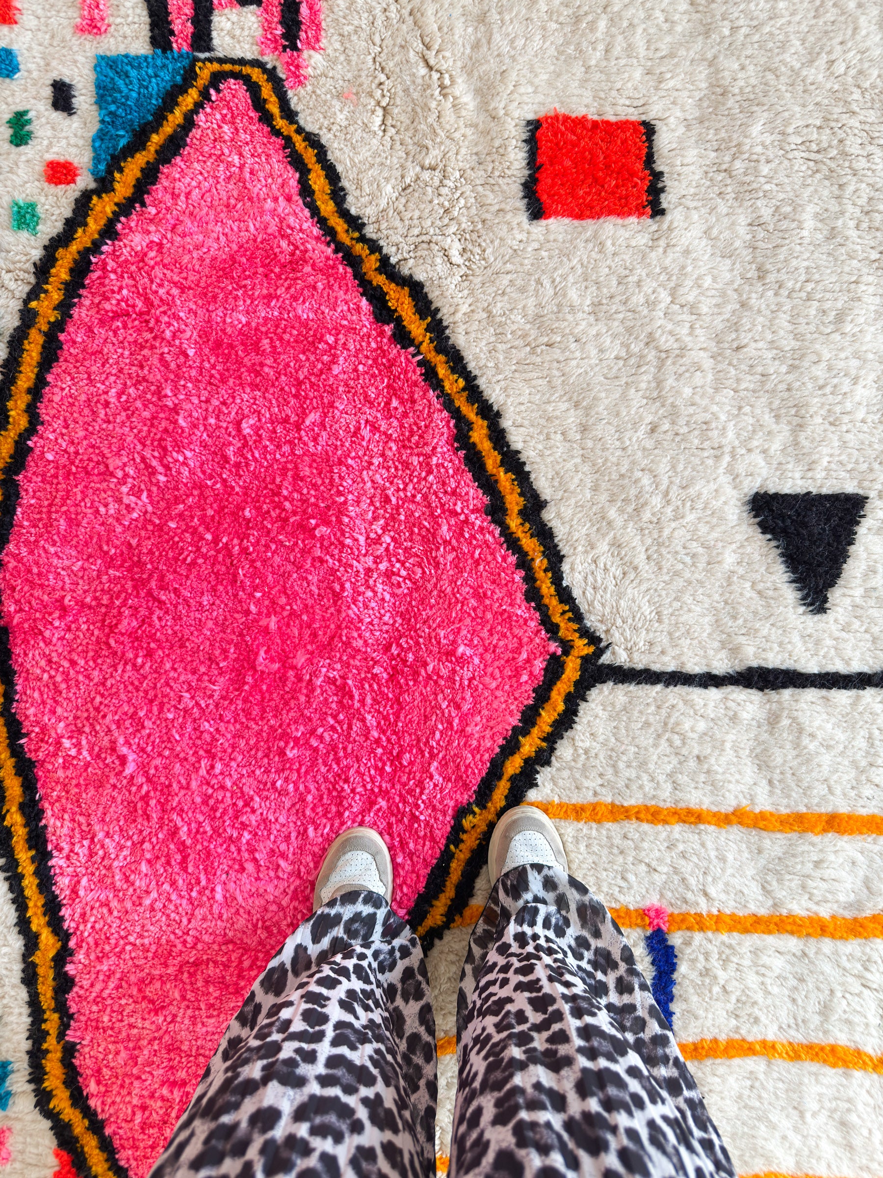 Colorful Berber rug 258 x 356 cm - n°2290