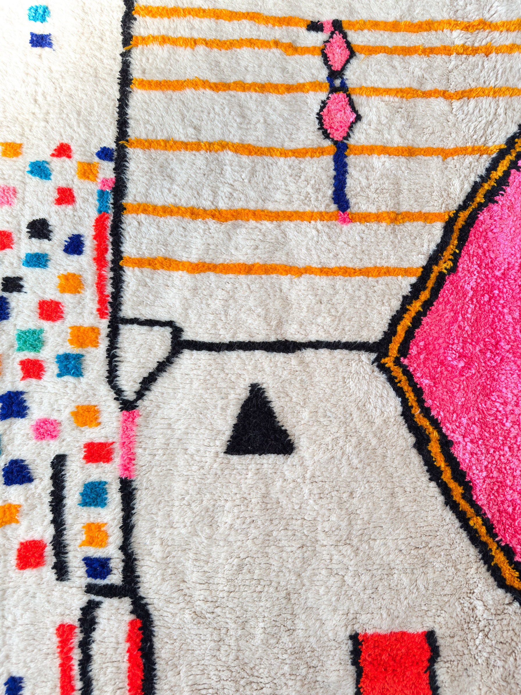 Colorful Berber rug 258 x 356 cm - n°2290