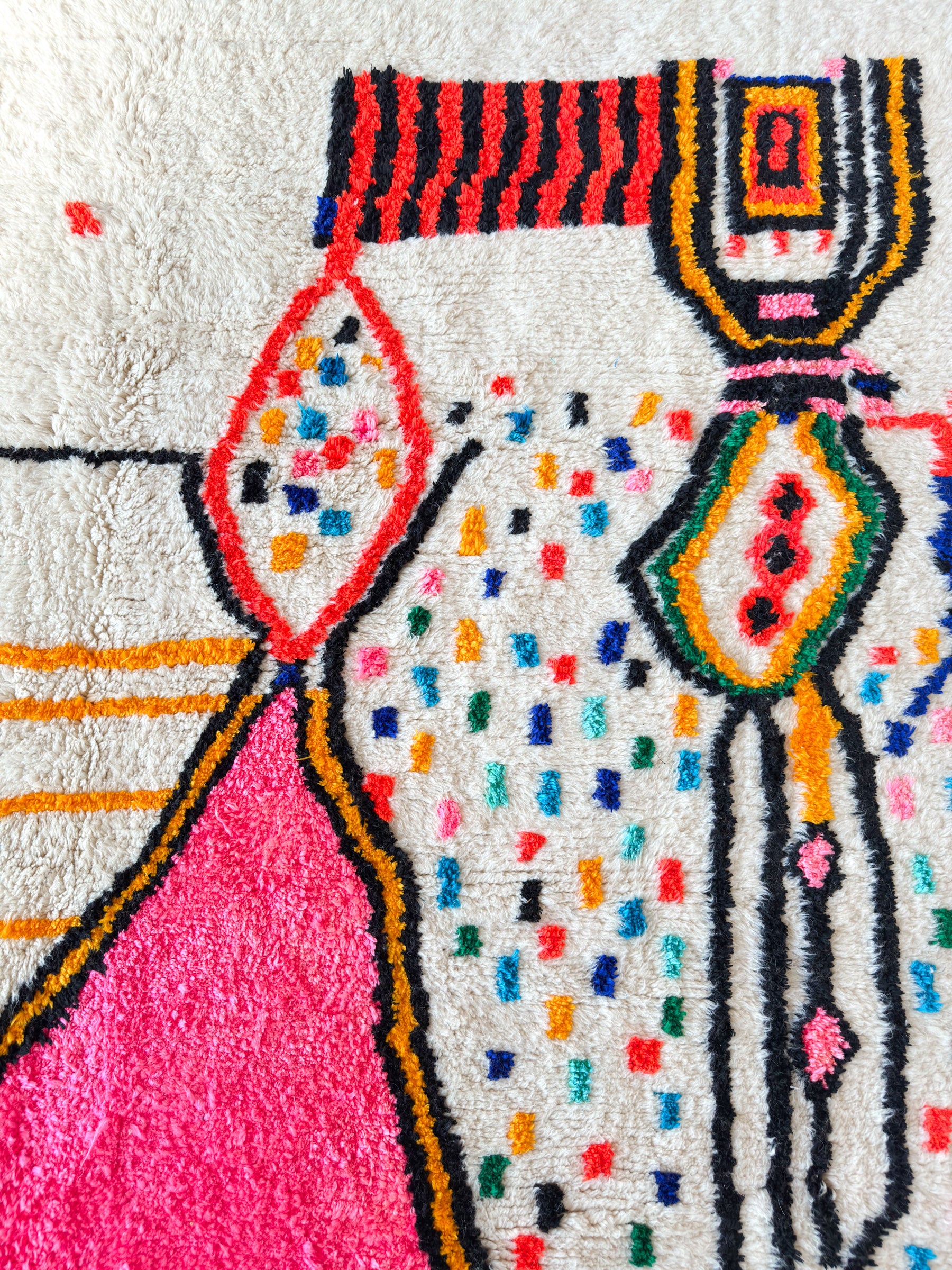 Colorful Berber rug 258 x 356 cm - n°2290