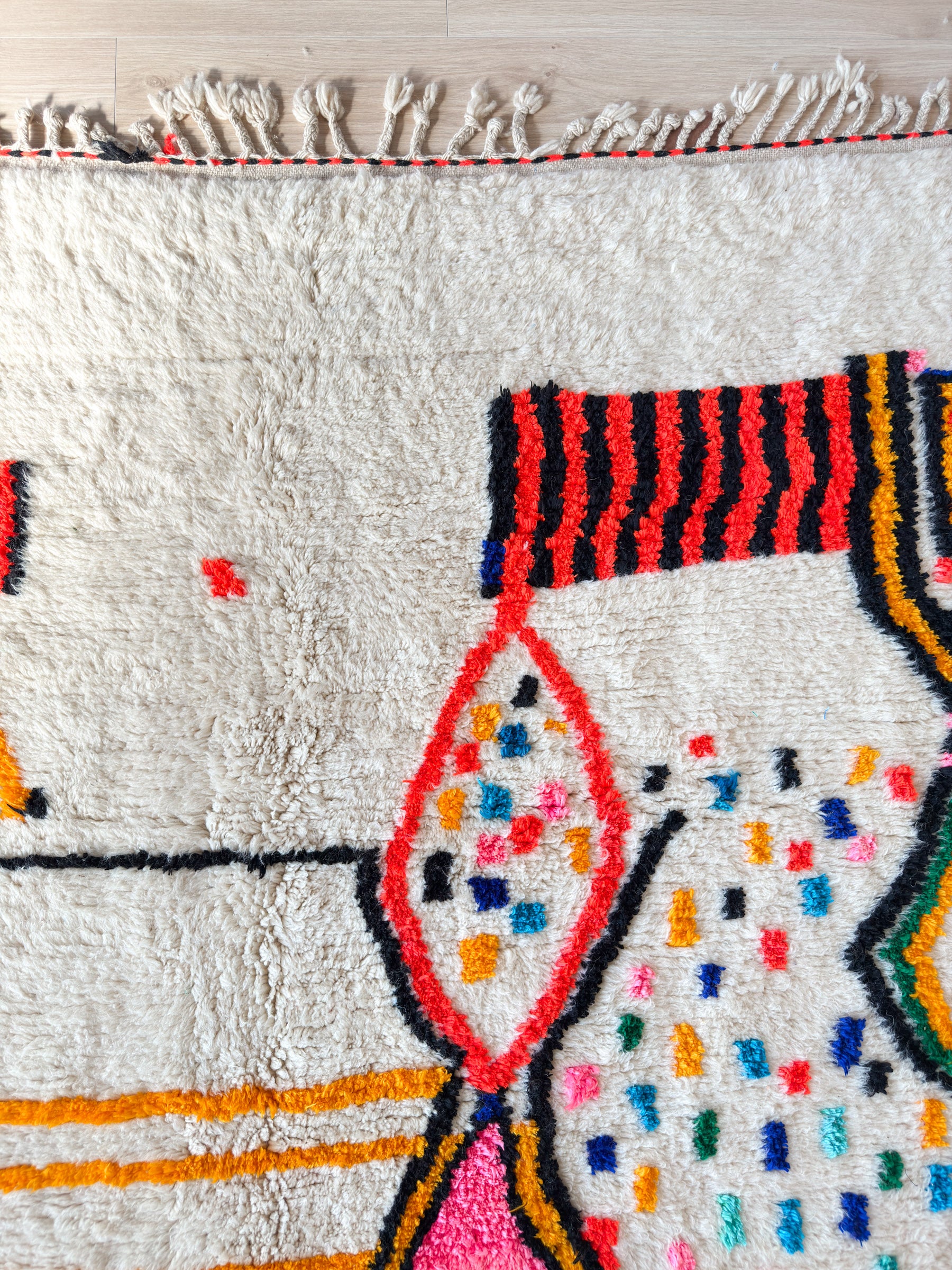 Colorful Berber rug 258 x 356 cm - n°2290