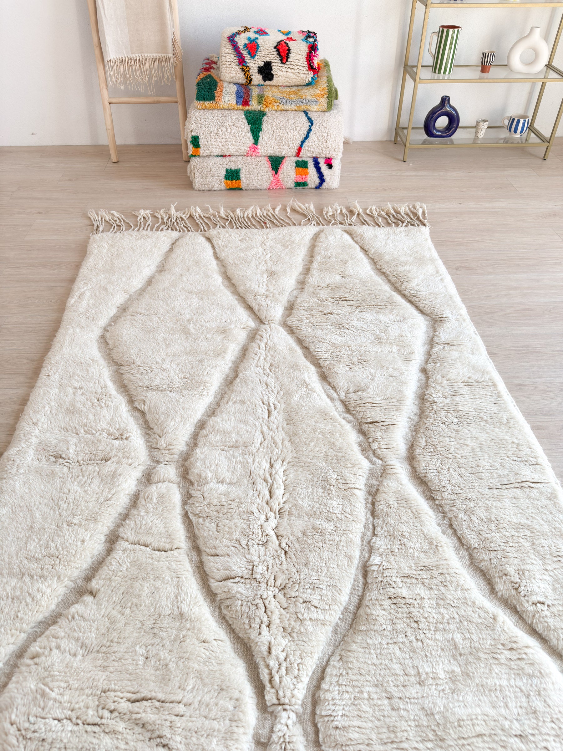 Beni Ouarain Teppich 146 x 300 cm – Nr. 2309