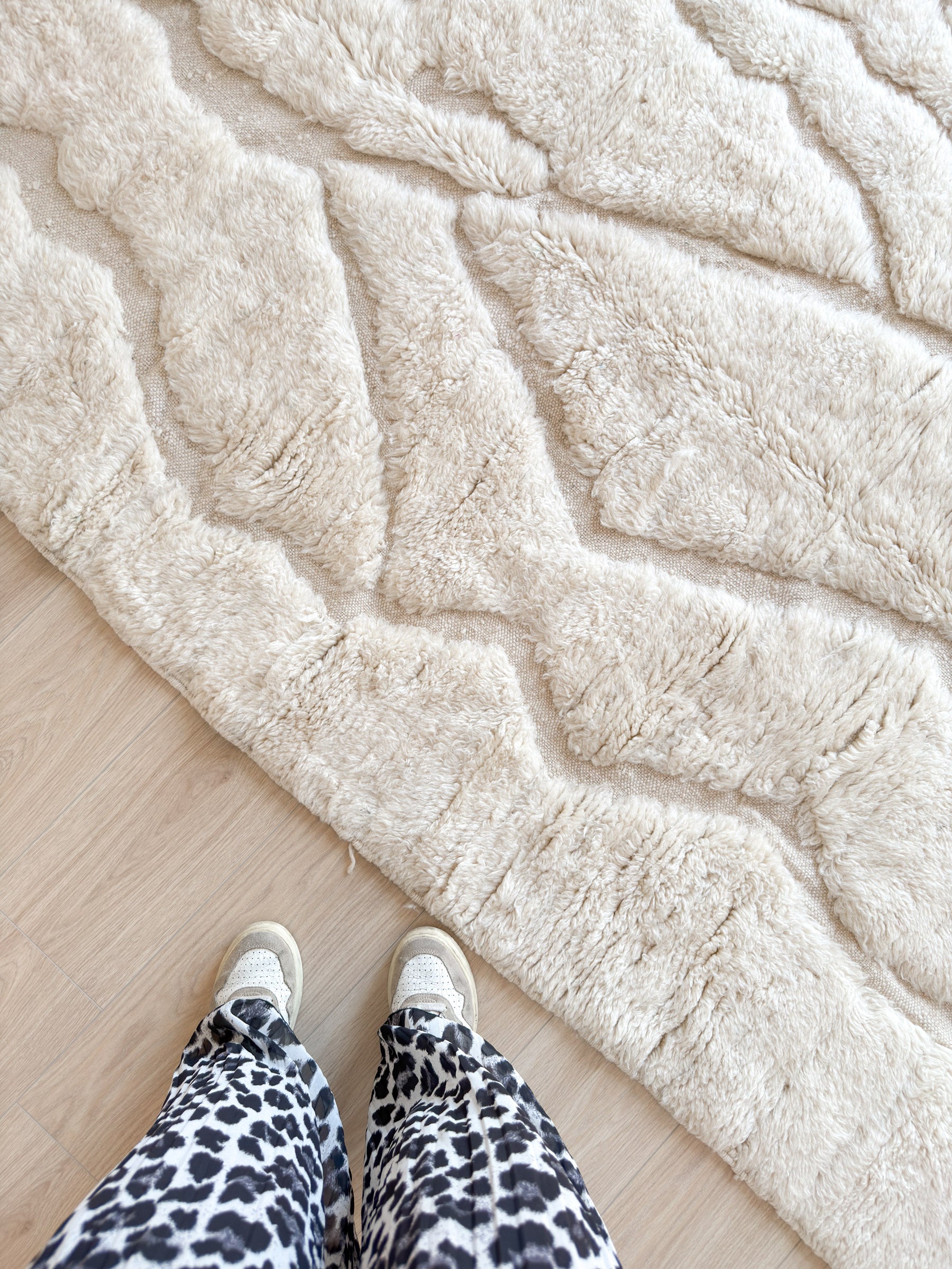 Tapis Beni Ouarain 142 x 266 cm - n°2296