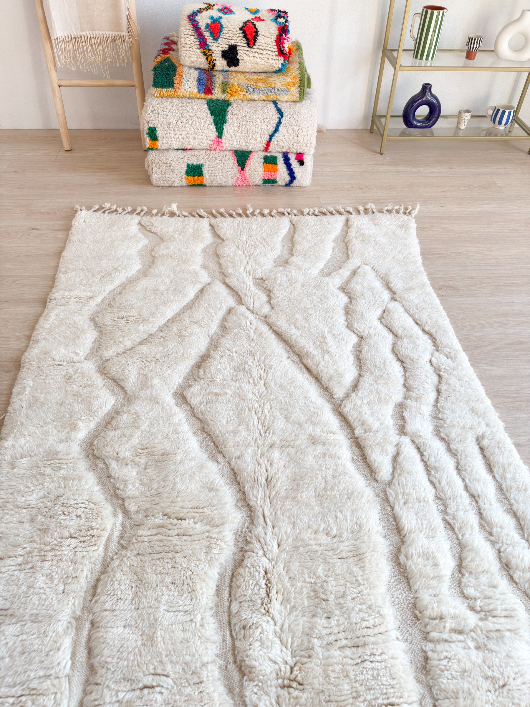 Beni Ouarain Teppich 142 x 266 cm – Nr. 2296