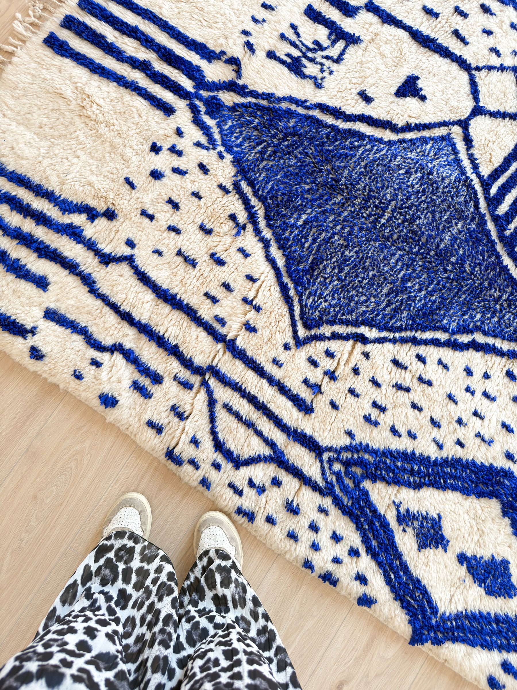 Colorful Berber rug 149 x 235 cm - n°2291