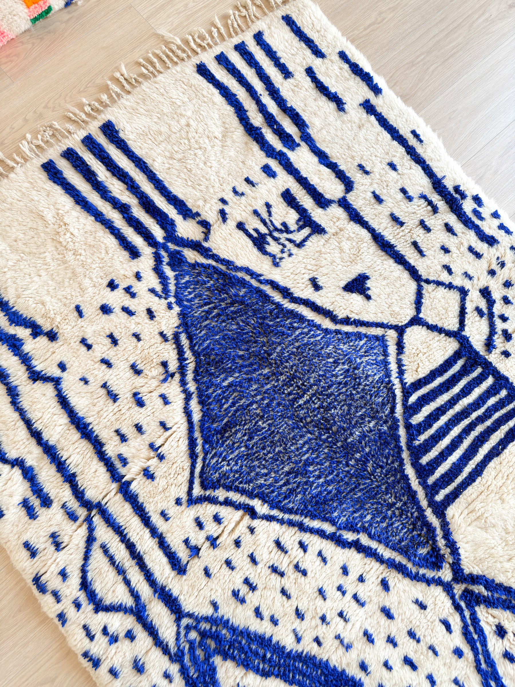 Bunter Berberteppich 149 x 235 cm - Nr. 2291