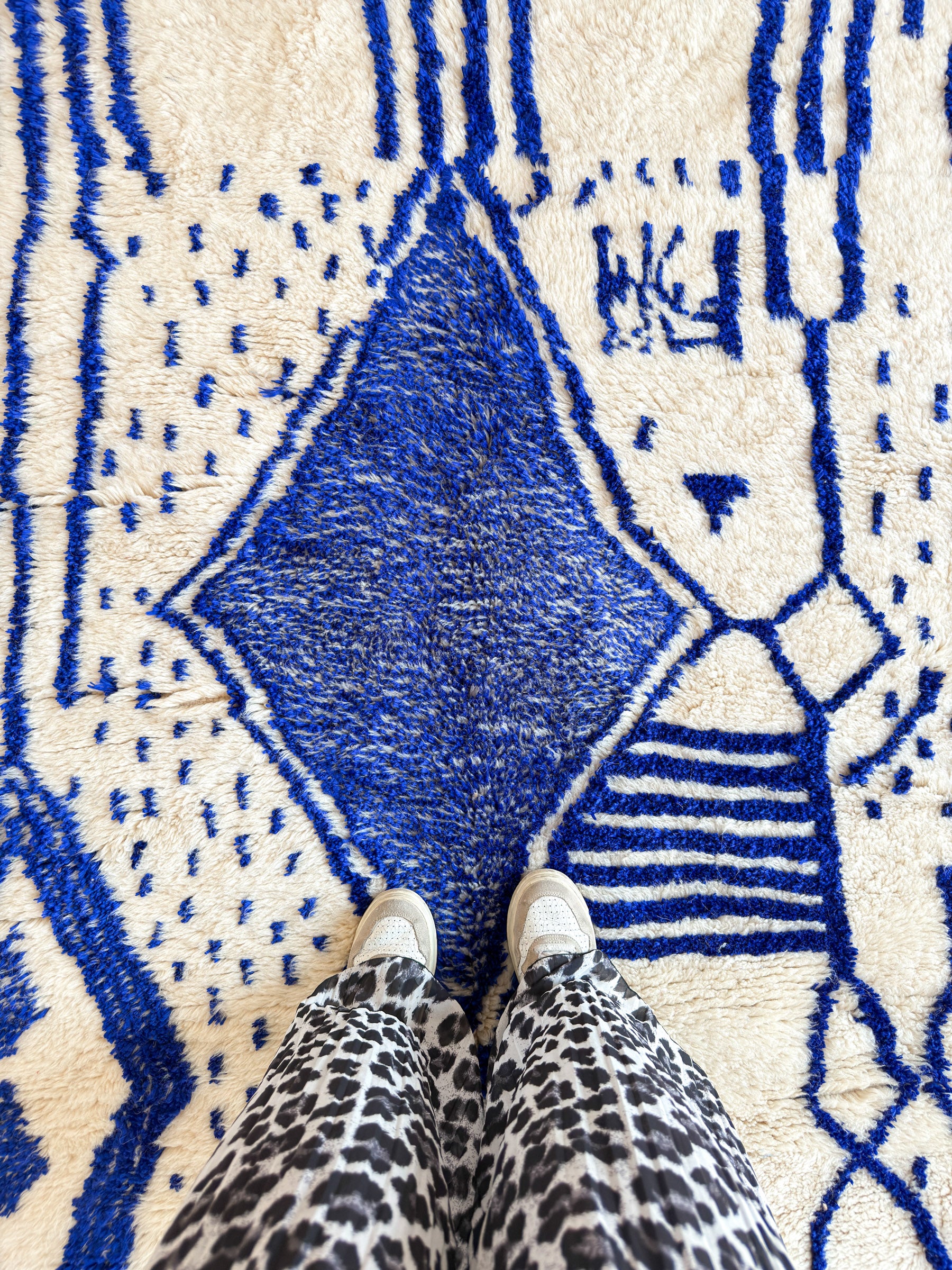 Bunter Berberteppich 149 x 235 cm - Nr. 2291