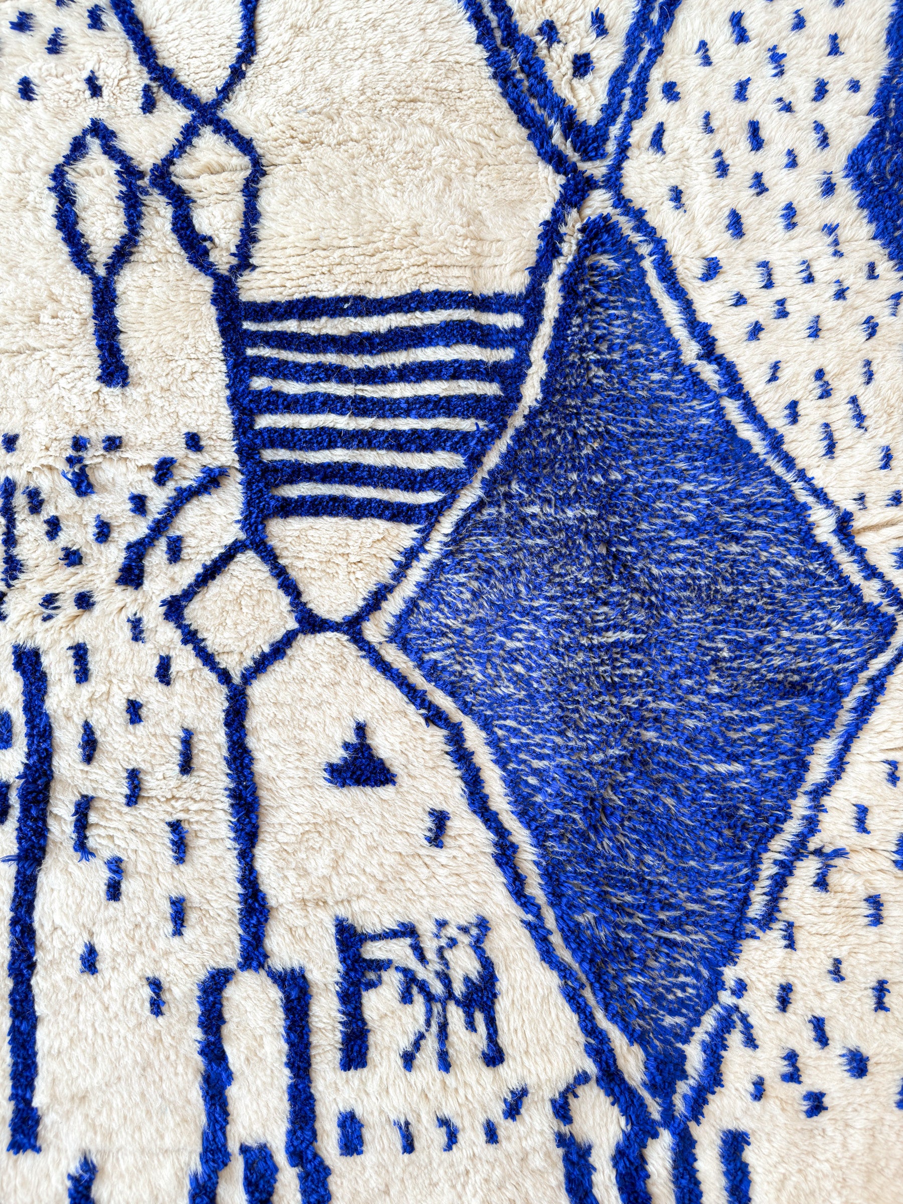 Bunter Berberteppich 149 x 235 cm - Nr. 2291