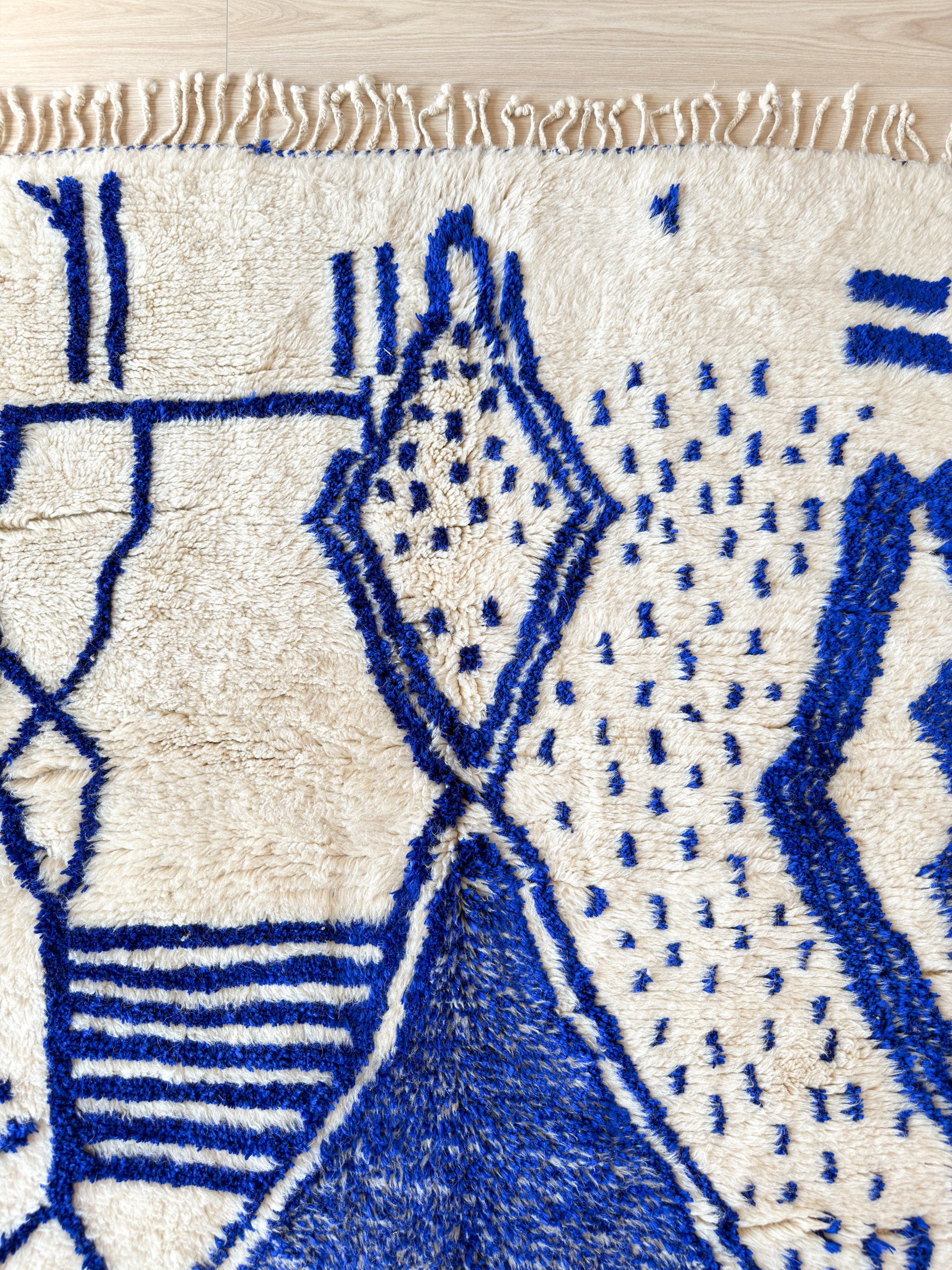 Bunter Berberteppich 149 x 235 cm - Nr. 2291