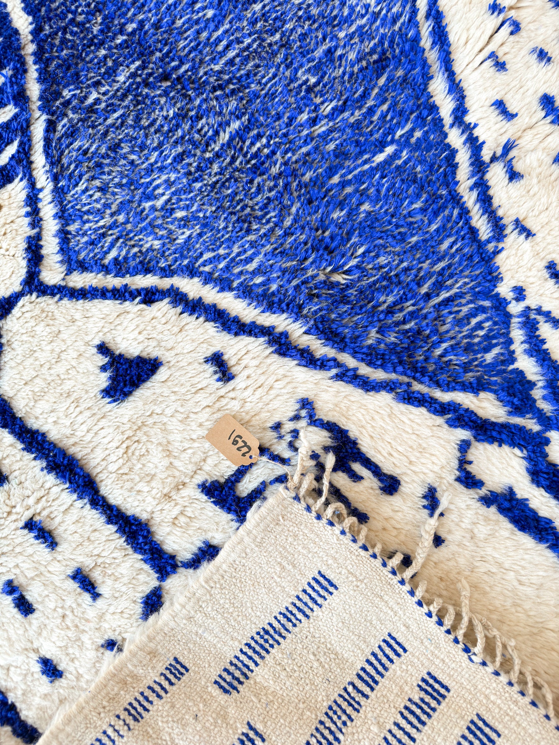 Bunter Berberteppich 149 x 235 cm - Nr. 2291