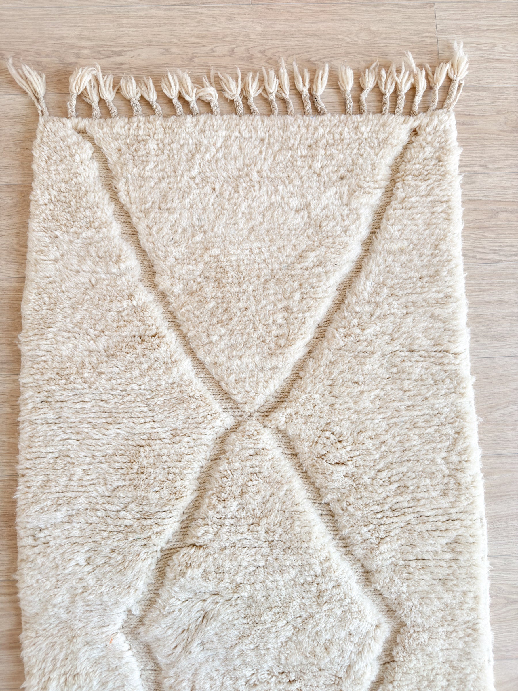 Beni Ouarain Runner Rug 86 x 263 cm - No. 2265