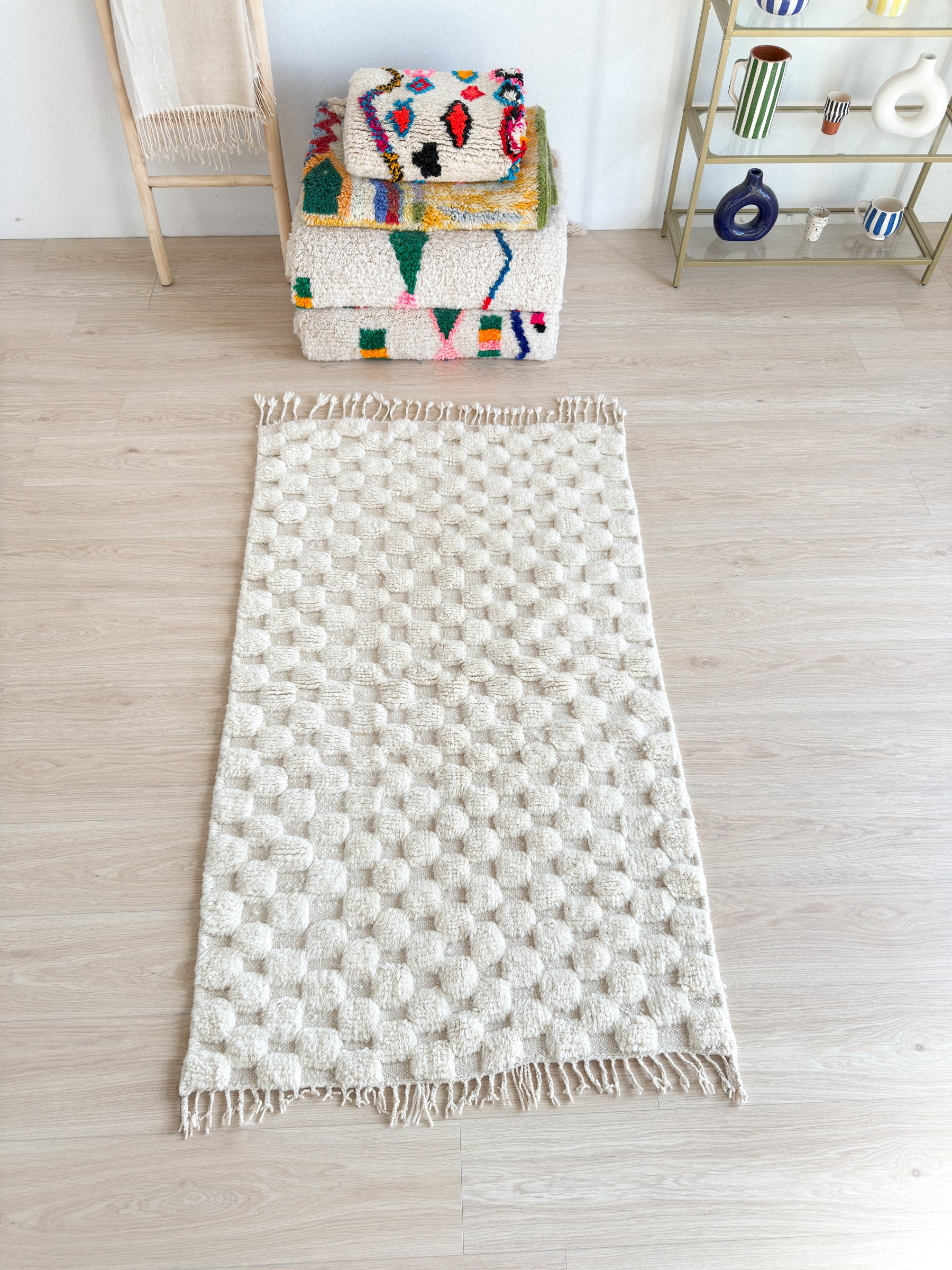 Tapis Beni Ouarain 99 x 182 cm - n°2362