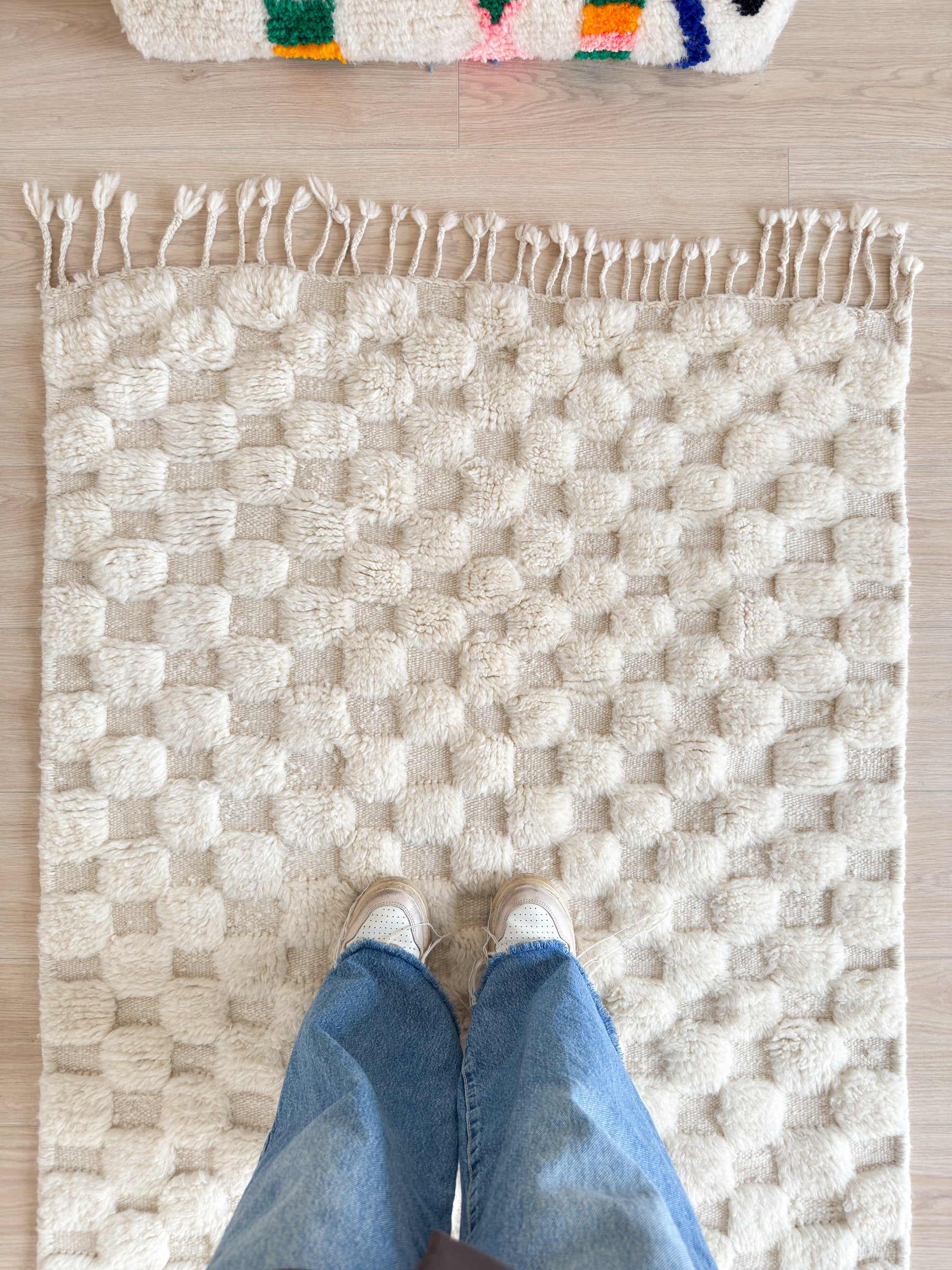 Tapis Beni Ouarain 99 x 182 cm - n°2362