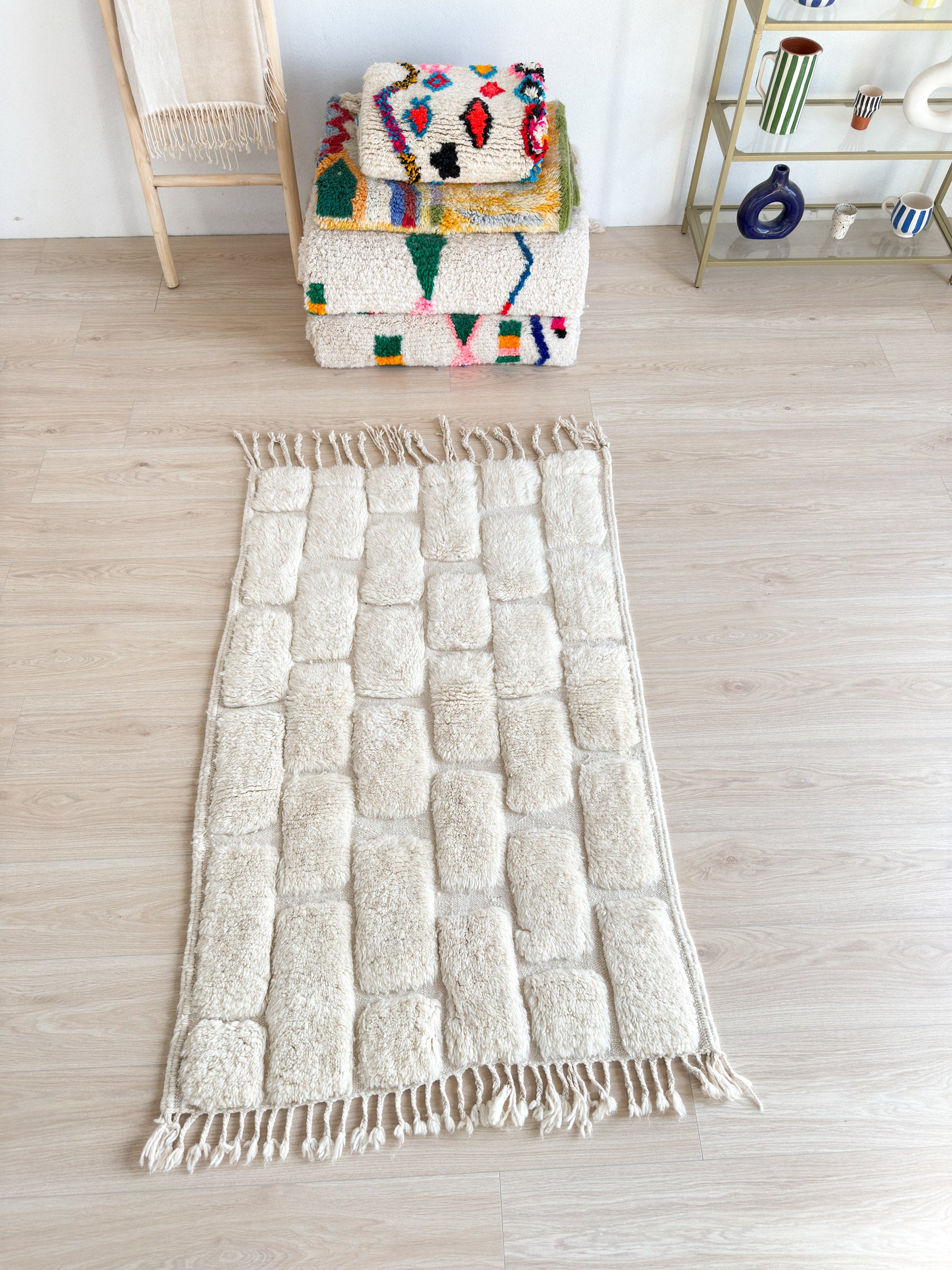 Beni Ouarain Teppich 96 x 165 cm – Nr. 2389