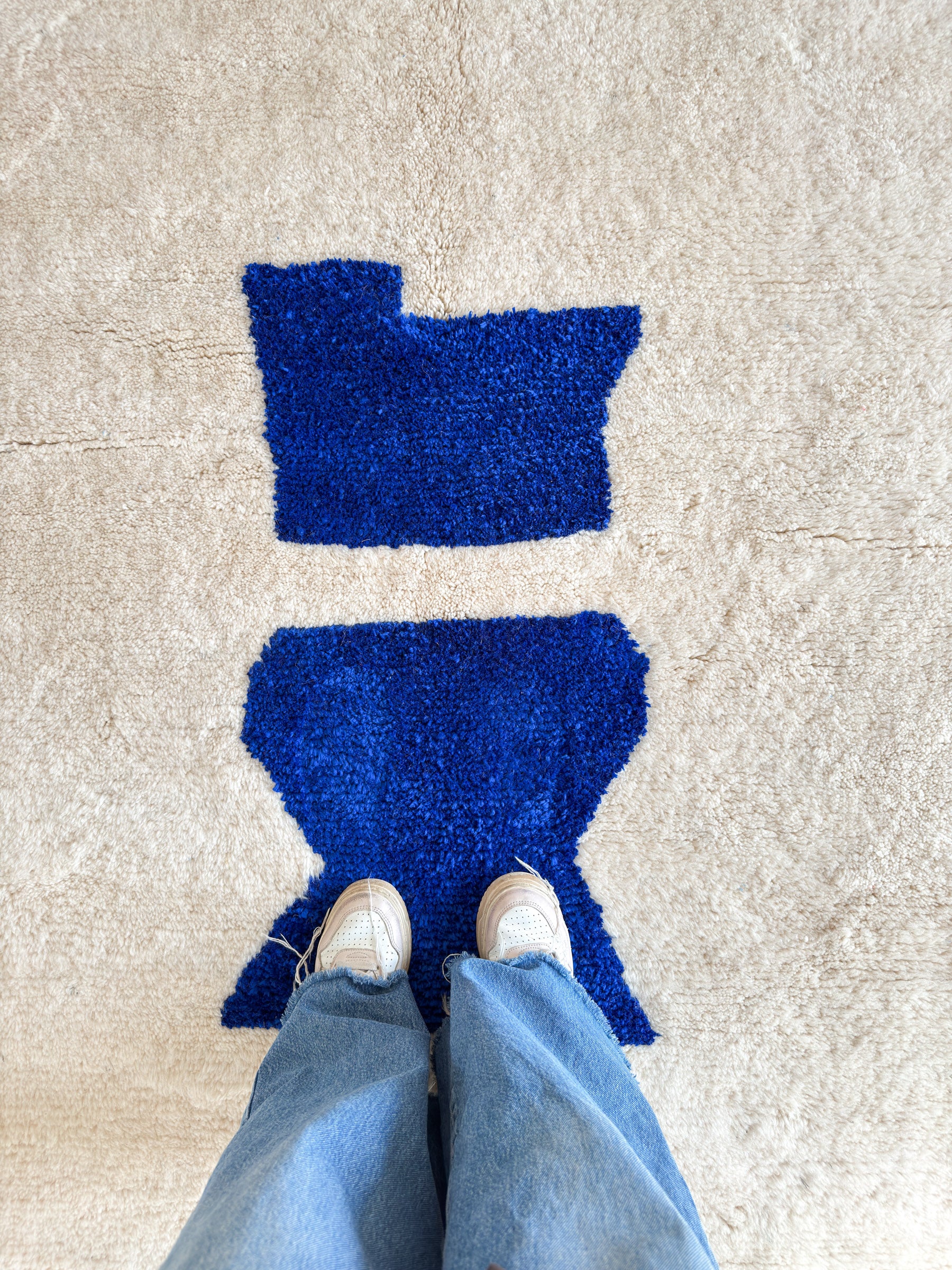 Bunter Berberteppich 153 x 288 cm - Nr. 2348