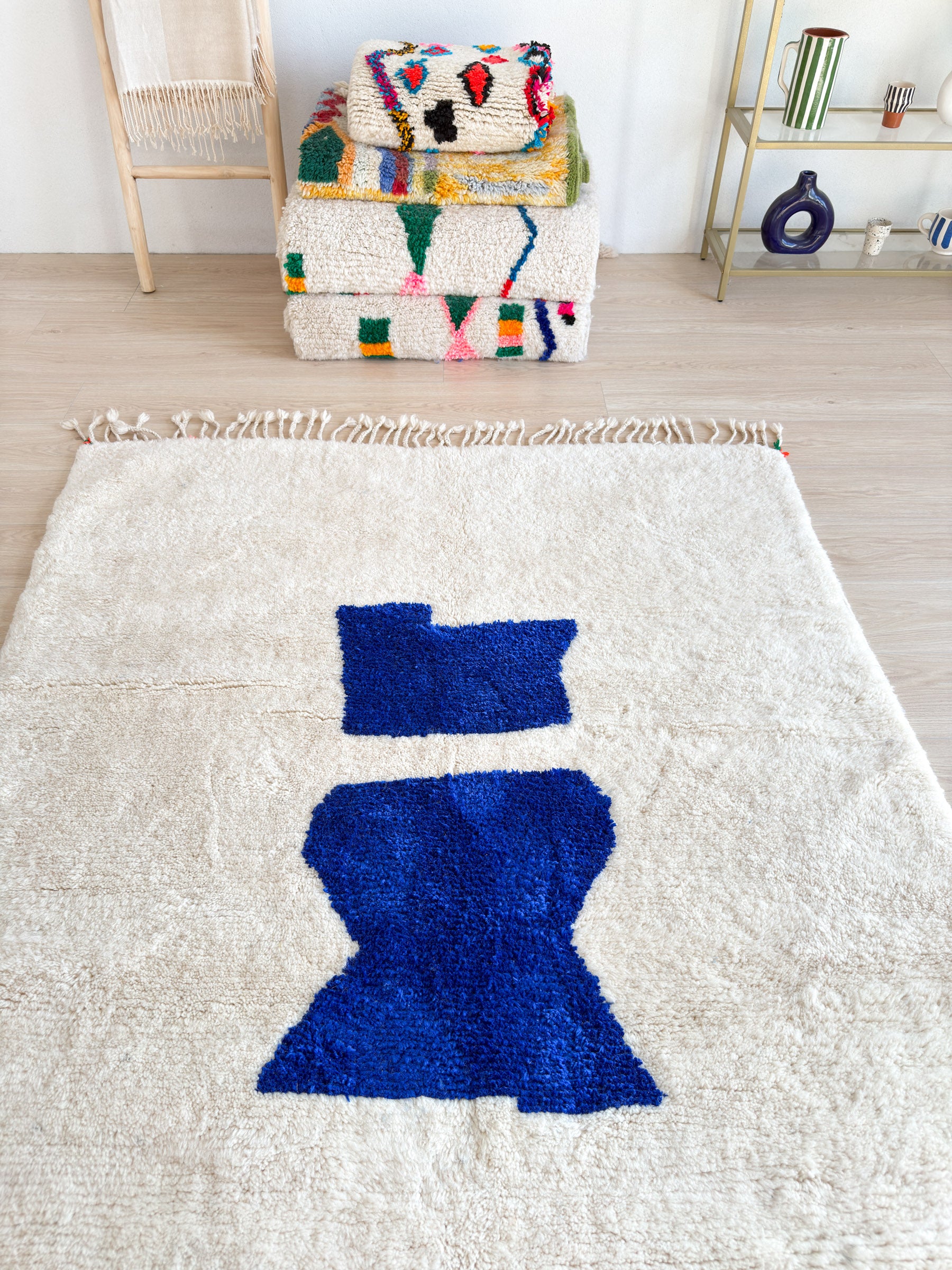 Colorful Berber rug 153 x 288 cm - No. 2348
