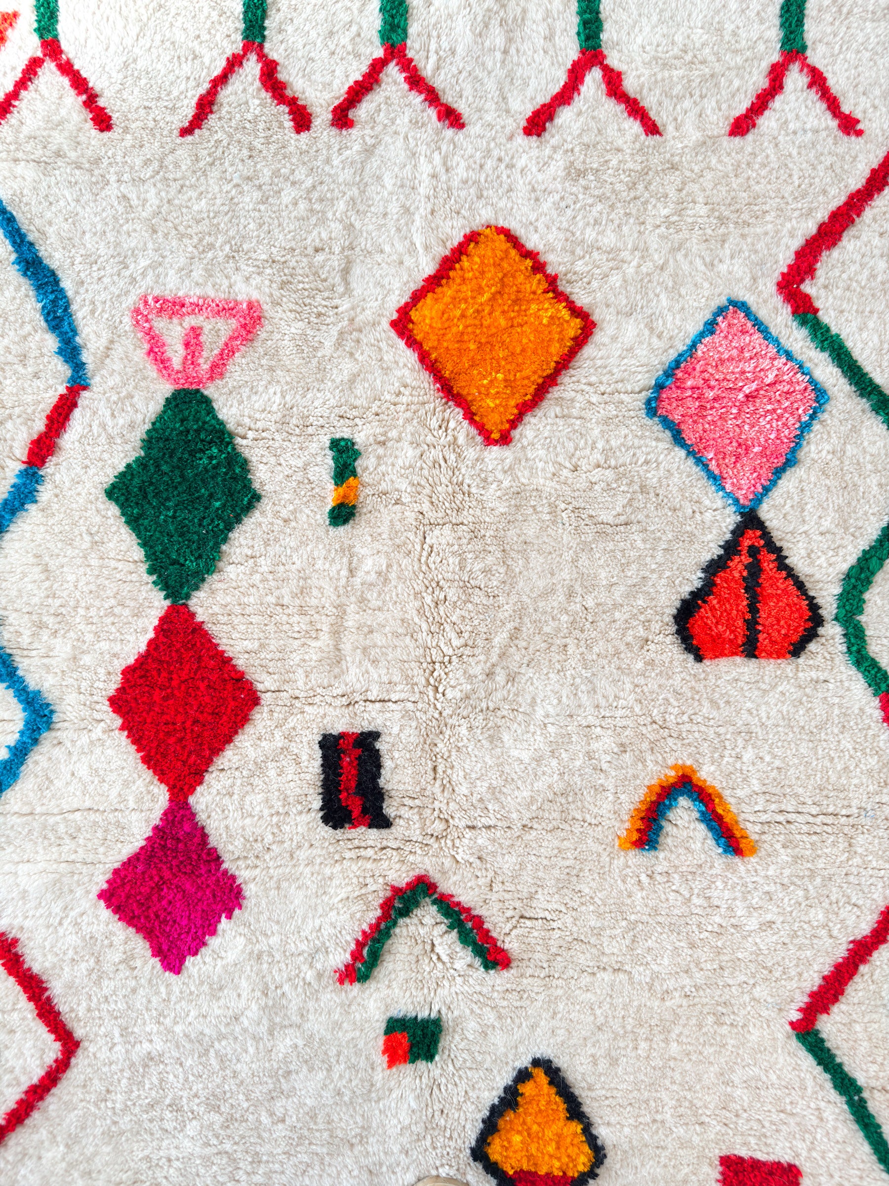 Colorful Berber rug 141 x 231 cm - No. 2359