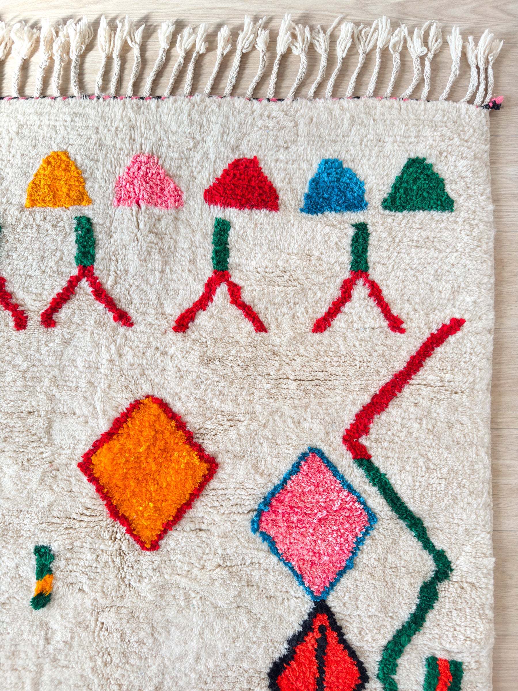 Colorful Berber rug 141 x 231 cm - No. 2359