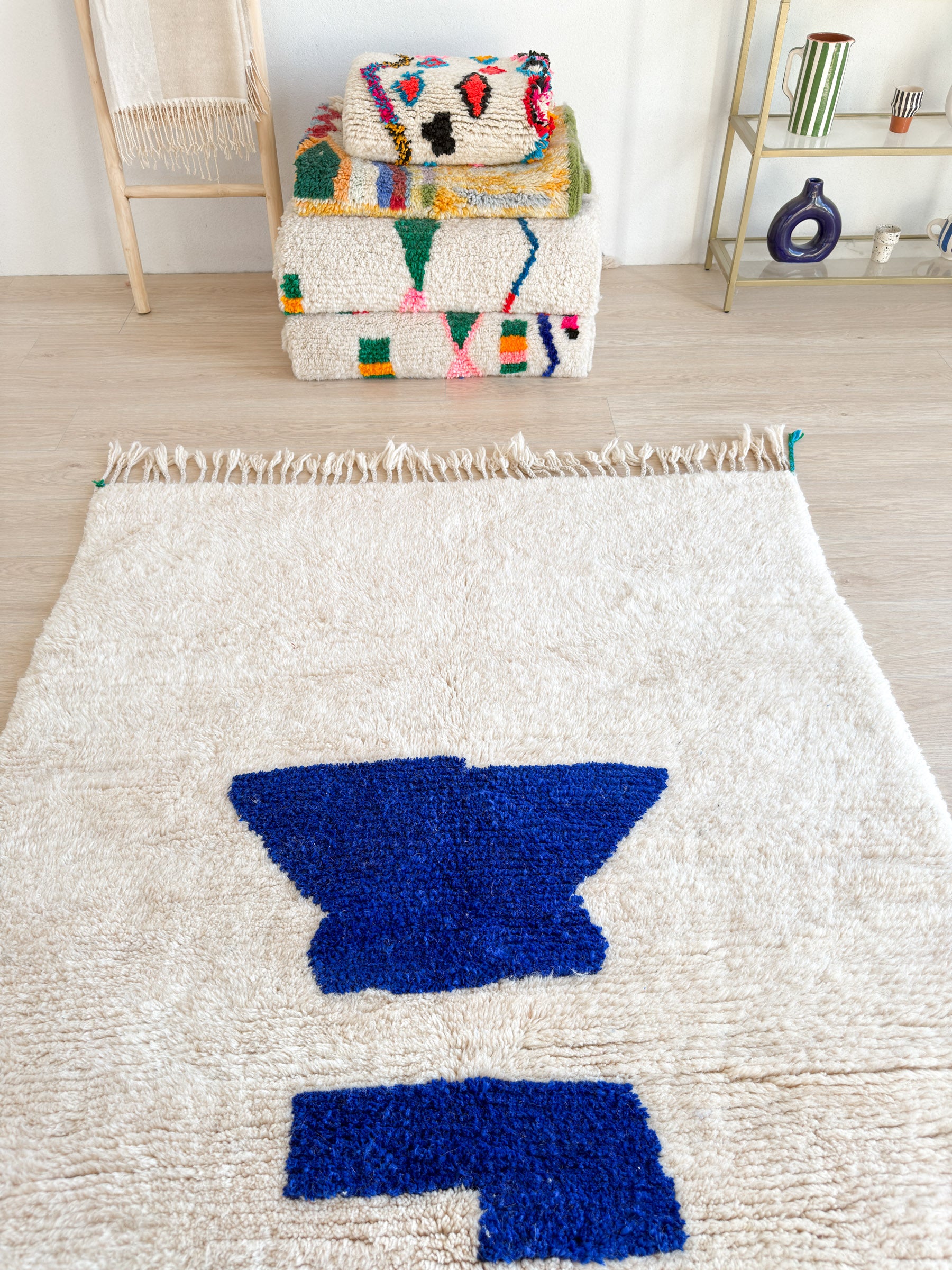 Tapis berbère coloré 145 x 216 cm - n°2394