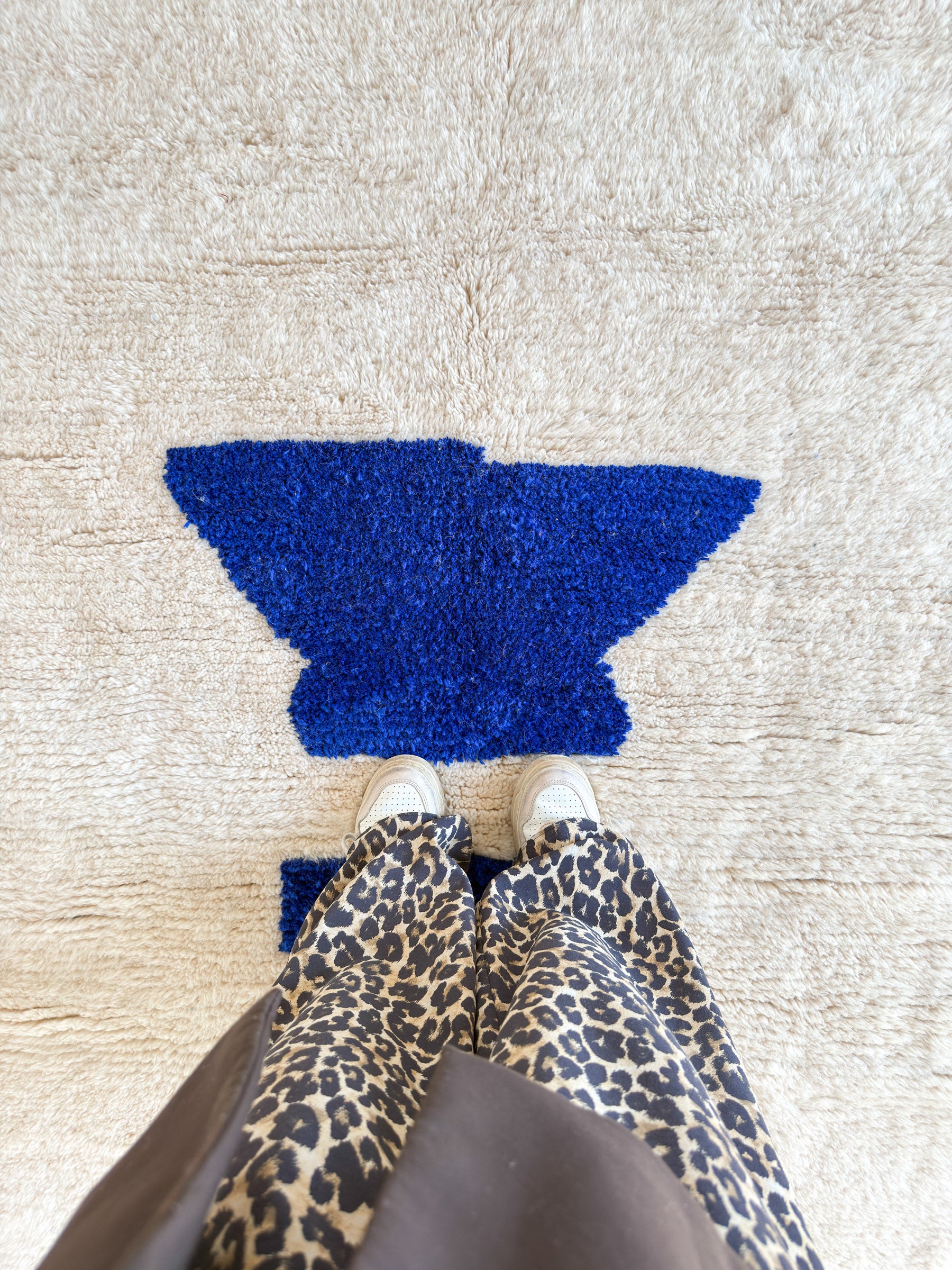 Tapis berbère coloré 145 x 216 cm - n°2394